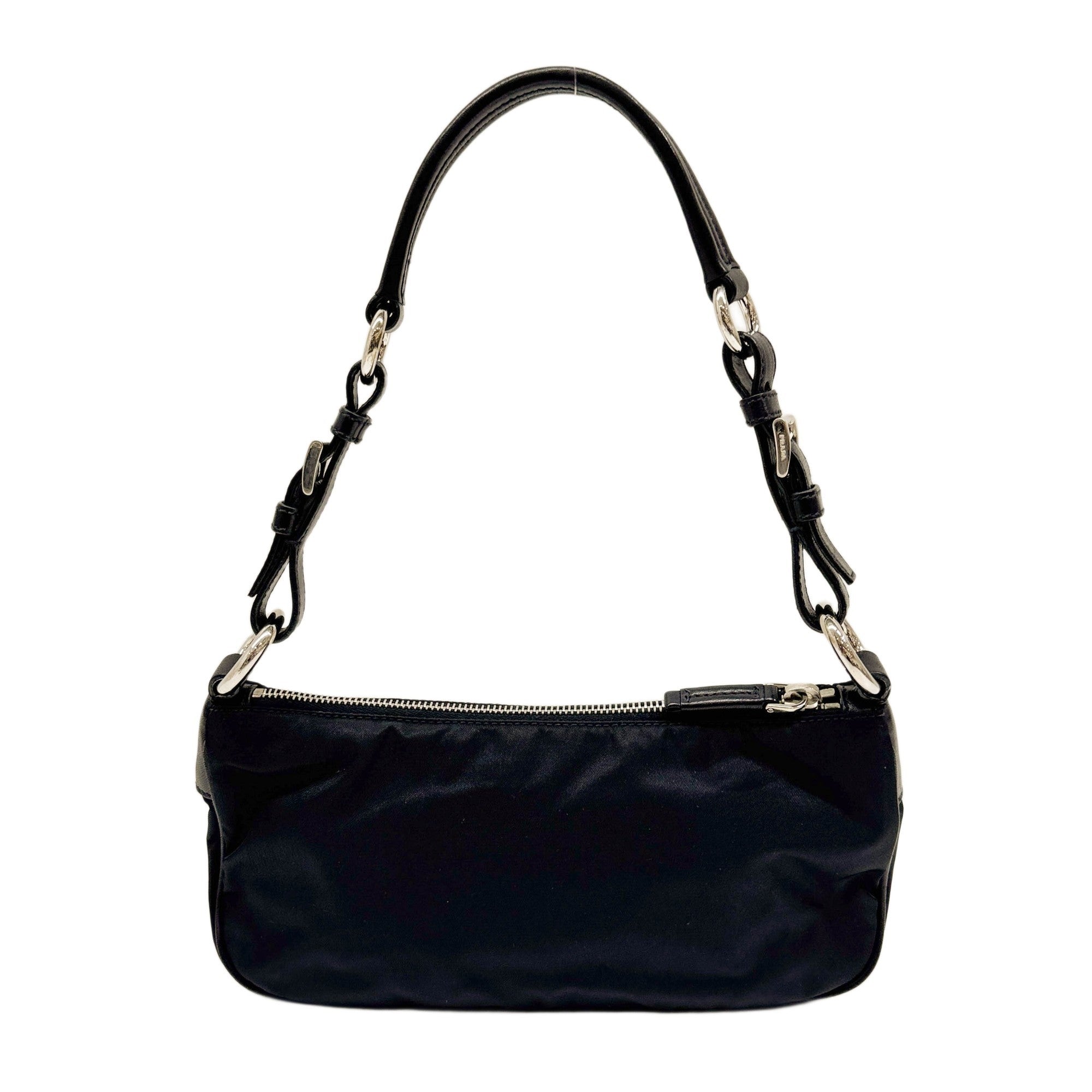 Black Nylon Shoulder Bag