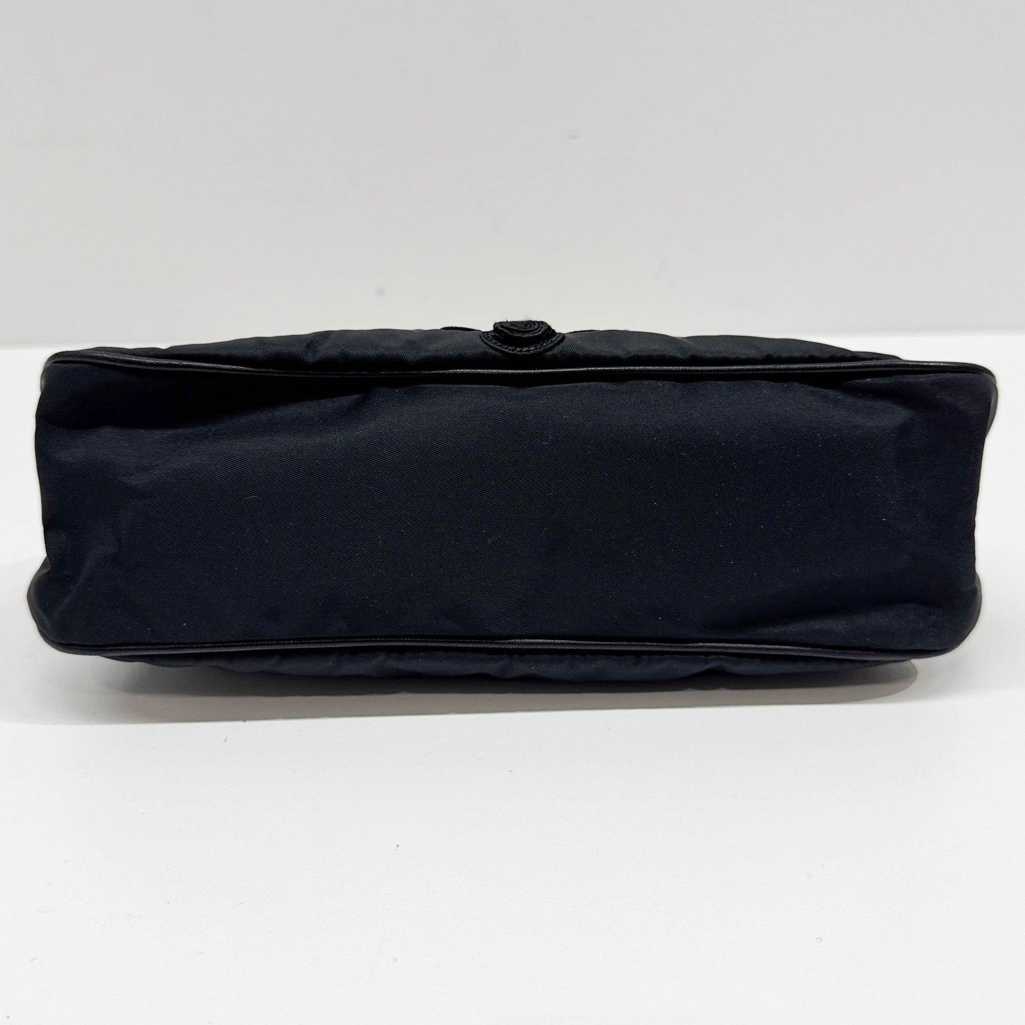 Black Nylon Shoulder Bag