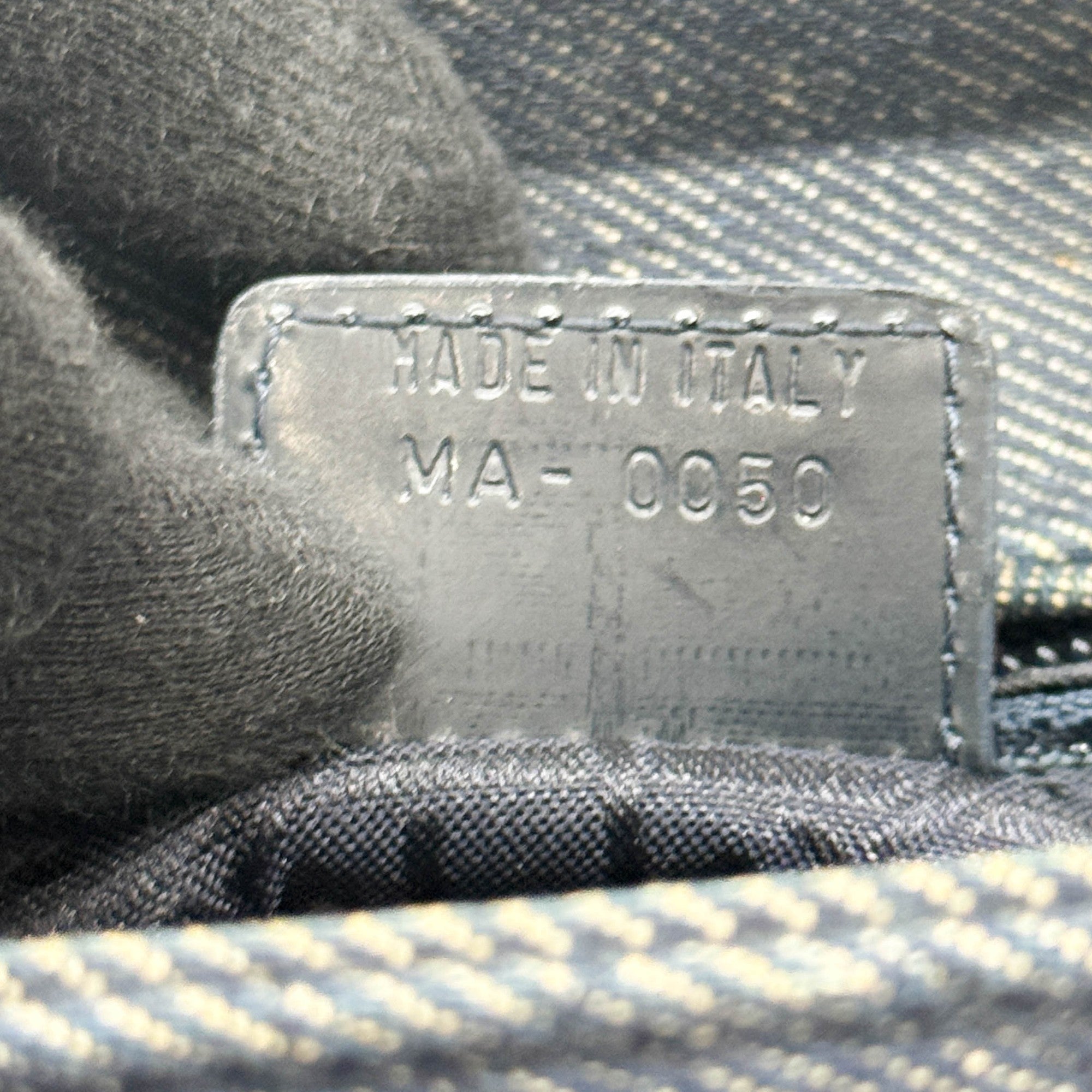 Lady Dior Blue Denim Two Way Bag