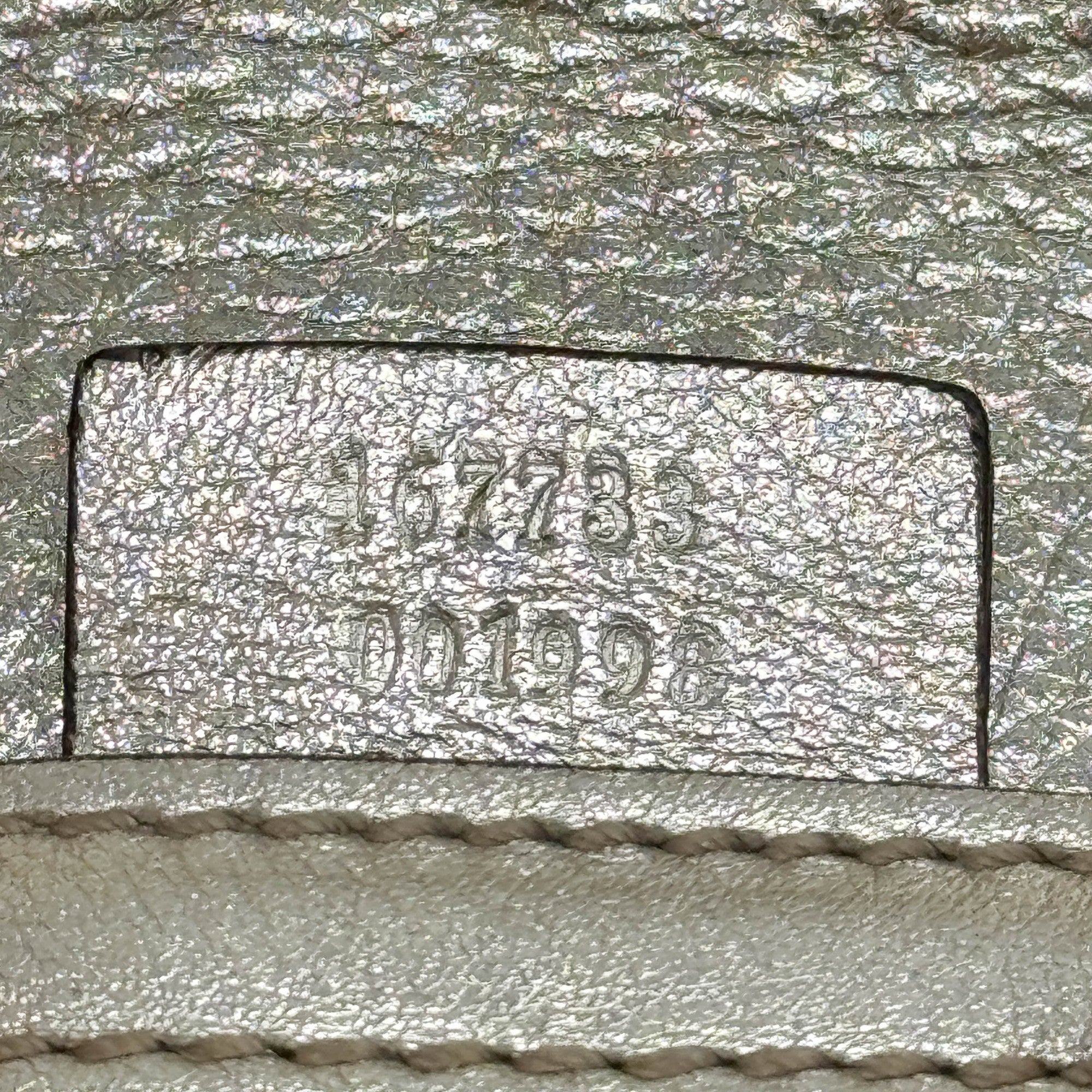 Britt Braided Trim Metallic Gold Shoulder Bag