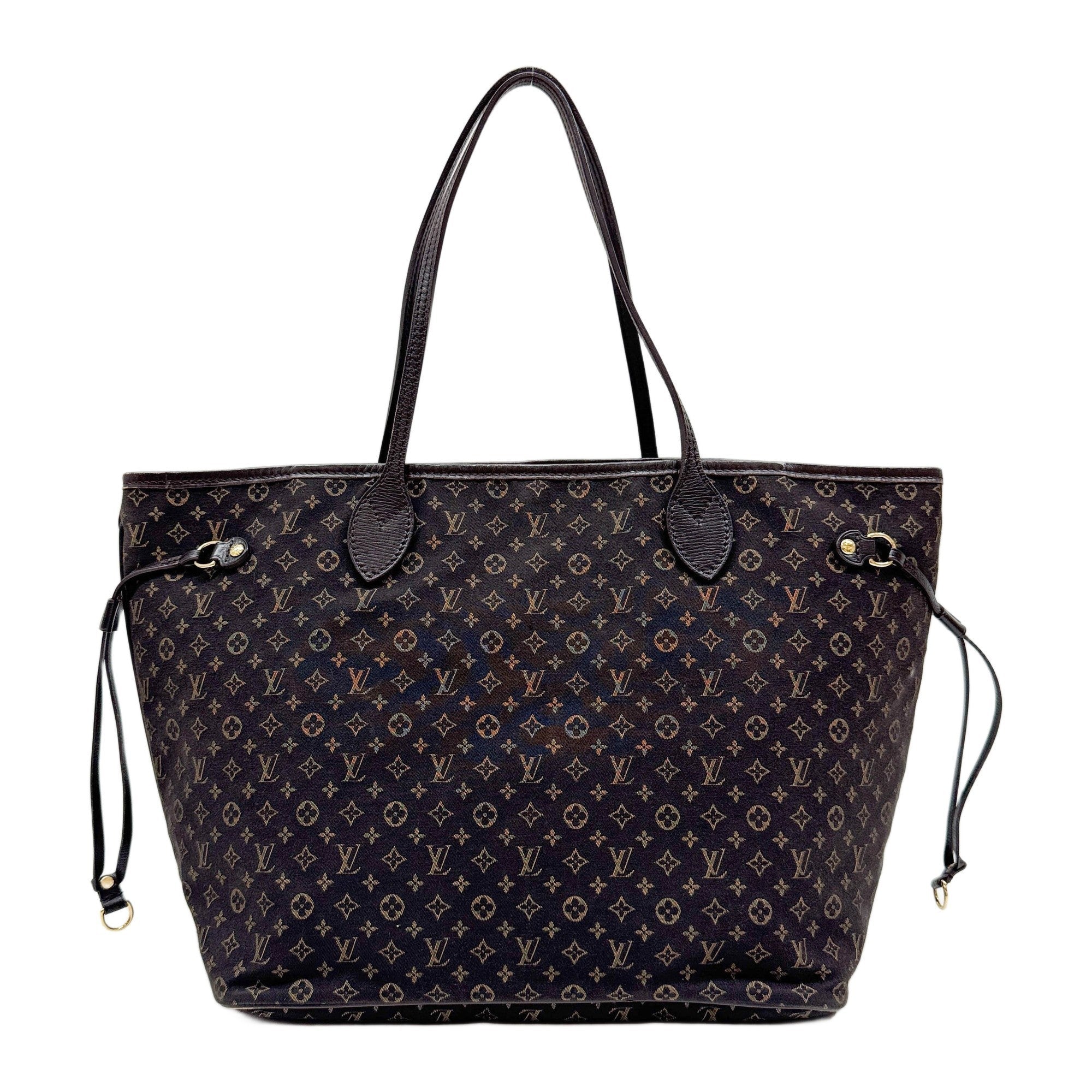 Neverfull Espresso Monogram Canvas Tote Bag