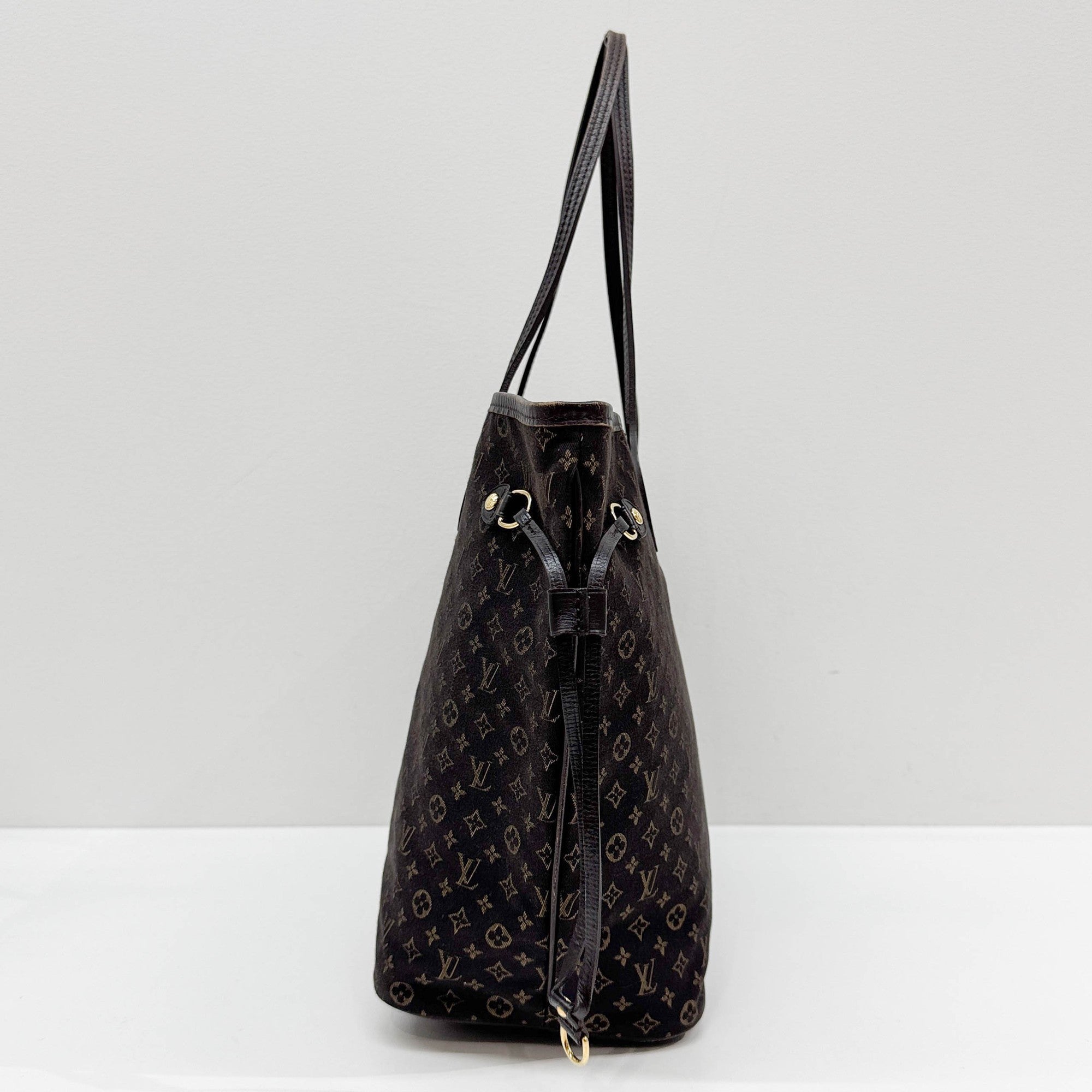 Neverfull Espresso Monogram Canvas Tote Bag