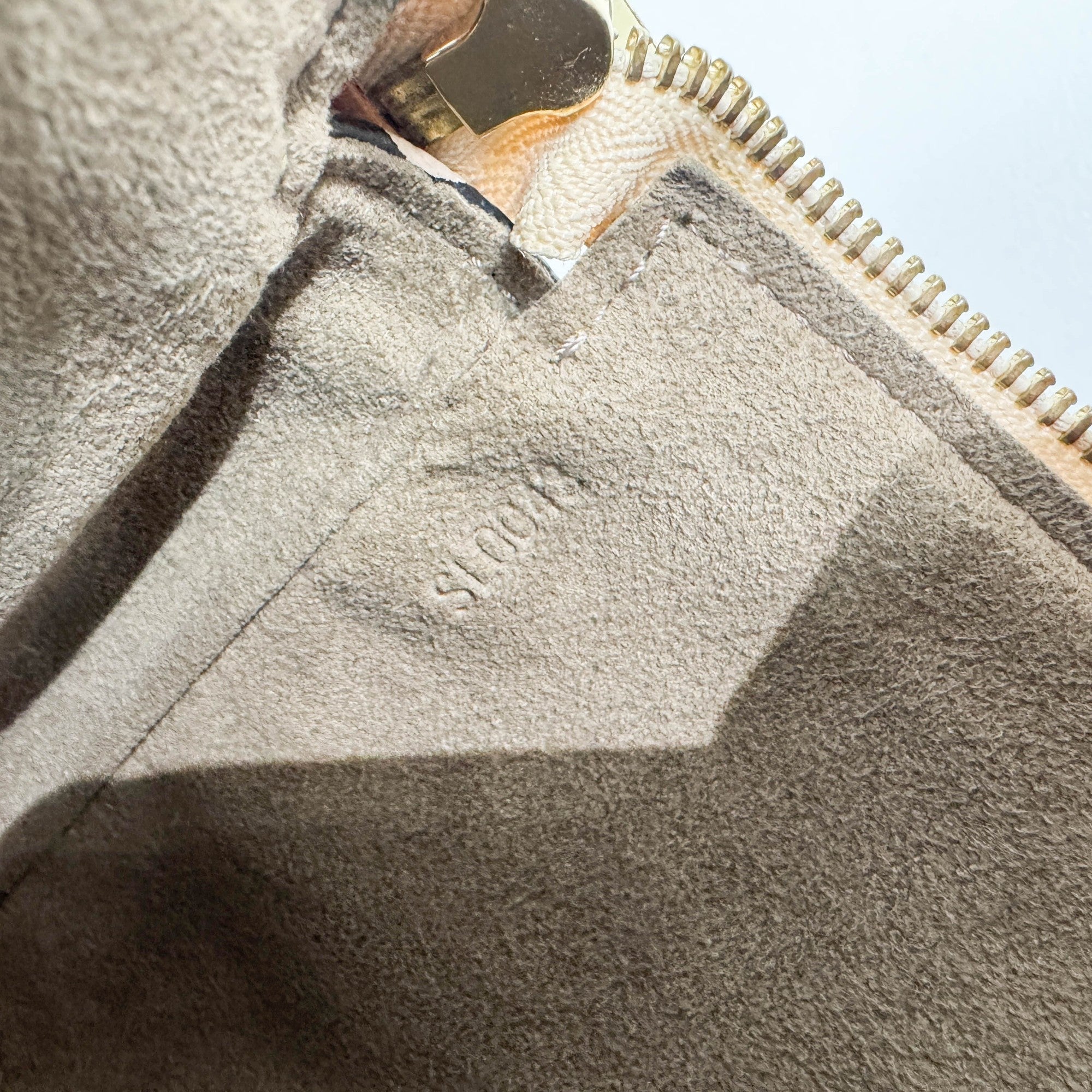 LV x Takashi Murakami Brown Canvas Pochette Accessoire Bag