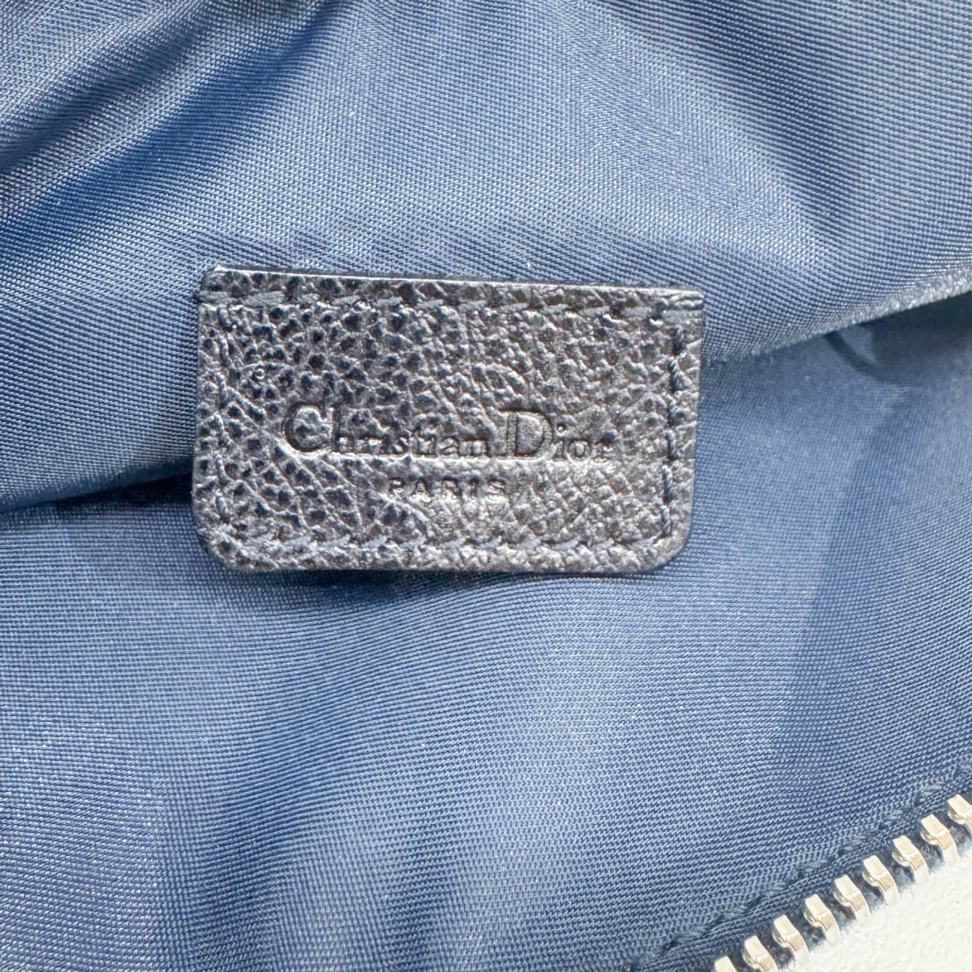 Saddle Pouch Blue Trotter Canvas Shoulder Bag