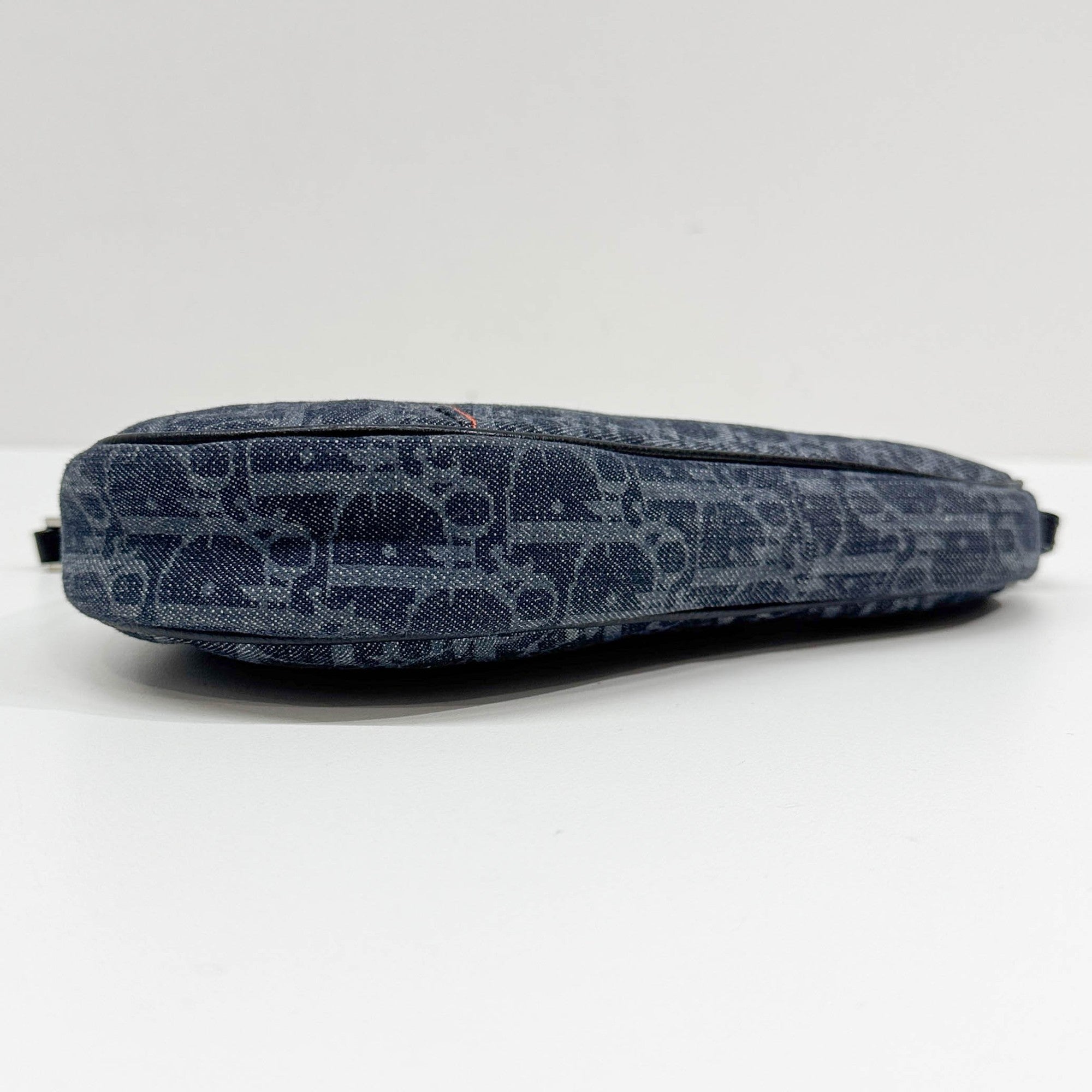 Saddle Pouch Blue Trotter Canvas Shoulder Bag