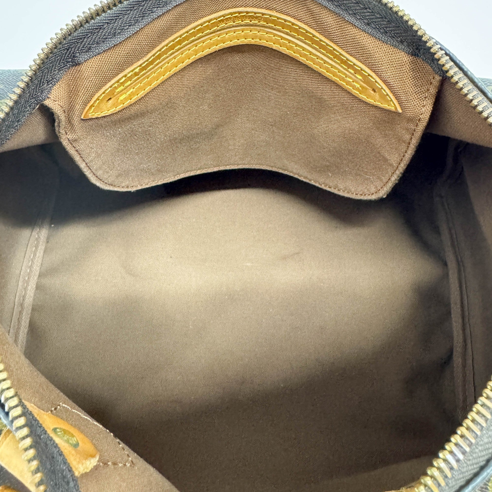 Speedy 30 Brown Monogram Canvas Hand Bag