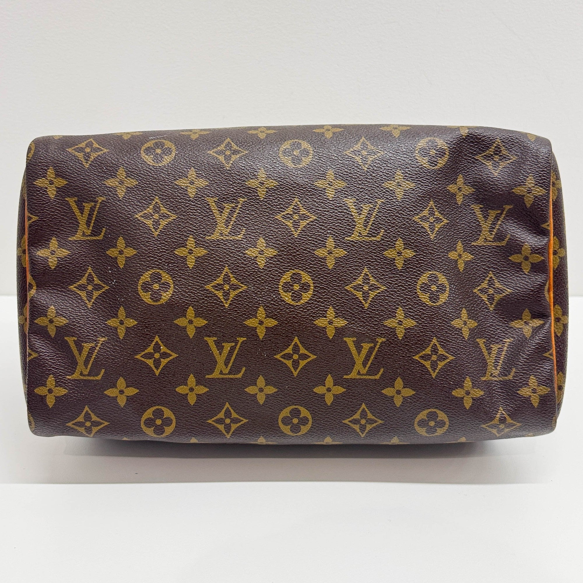 Speedy 30 Brown Monogram Canvas Hand Bag