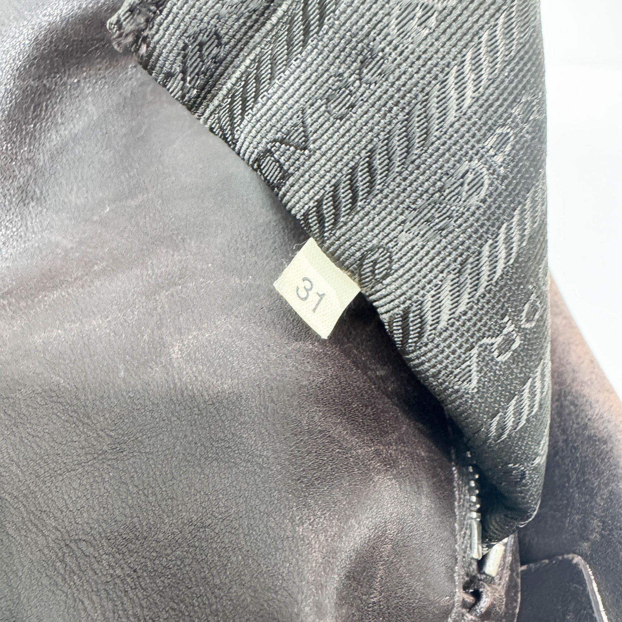 Brown & White Zebra Print Pony Hair Shoulder Bag