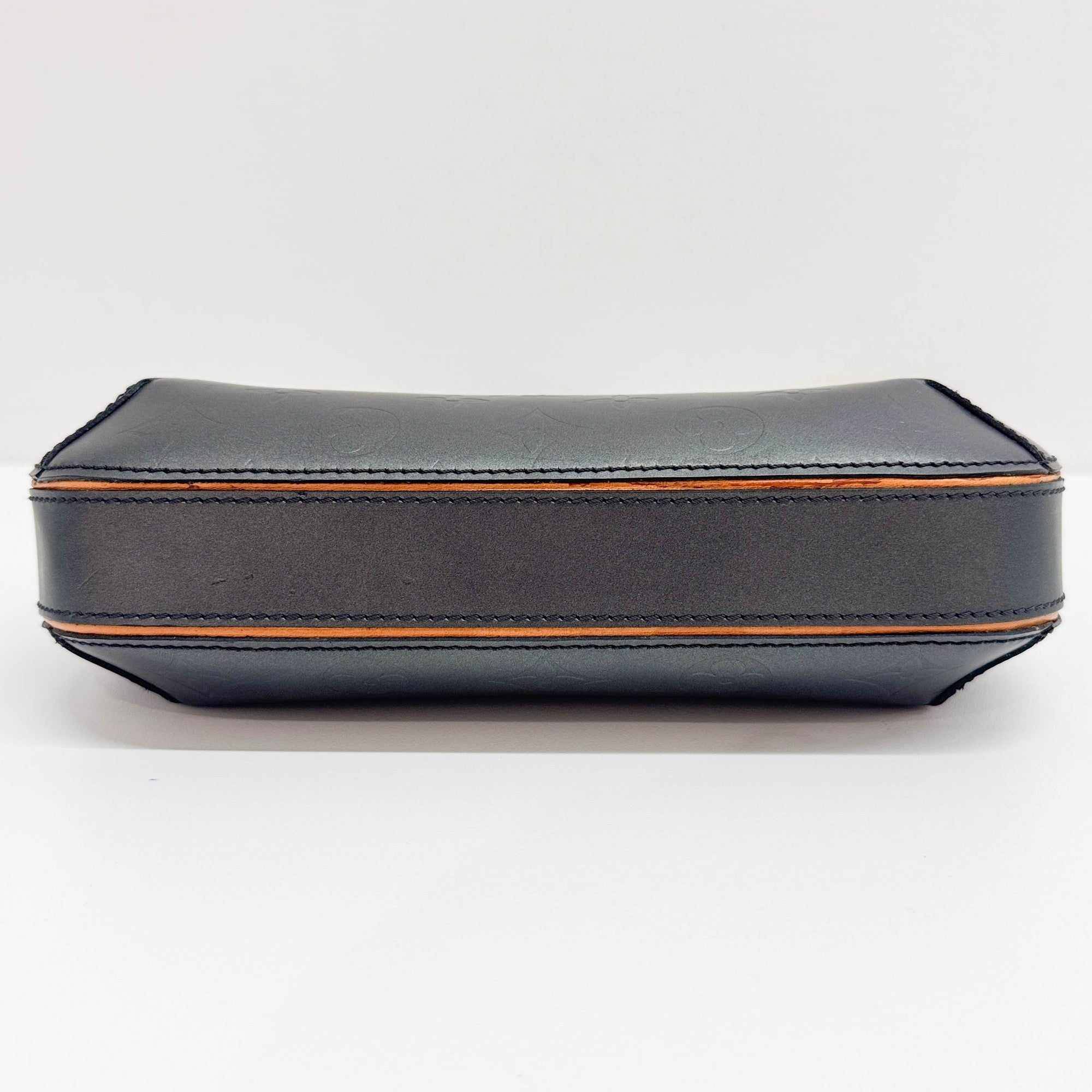 Fowler Grey Monogram Canvas Shoulder Bag