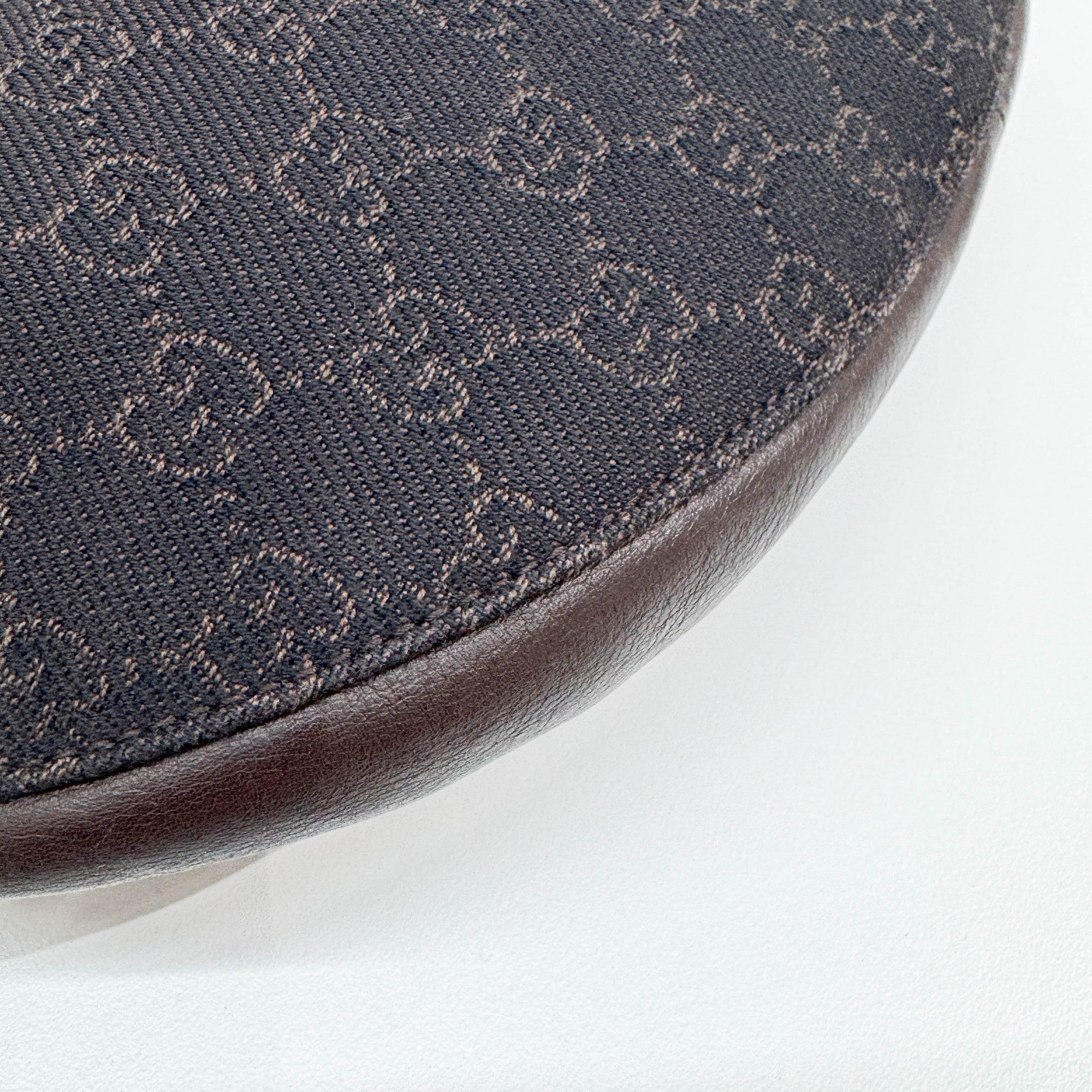 Brown GG Canvas Hobo Bag