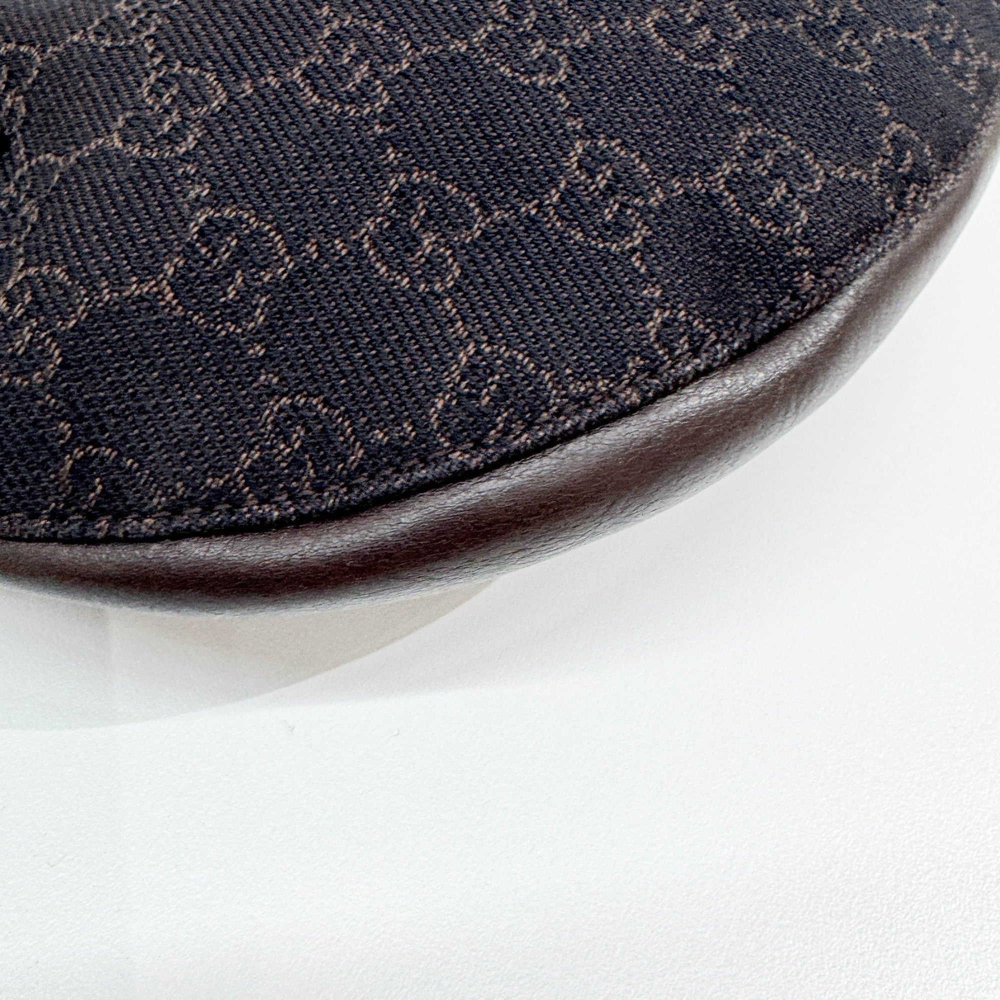 Brown GG Canvas Hobo Bag