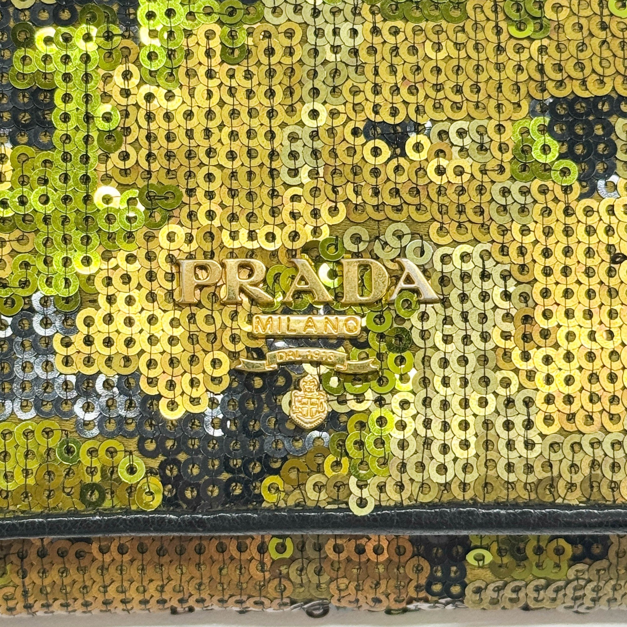 Camo Sequin Wallet