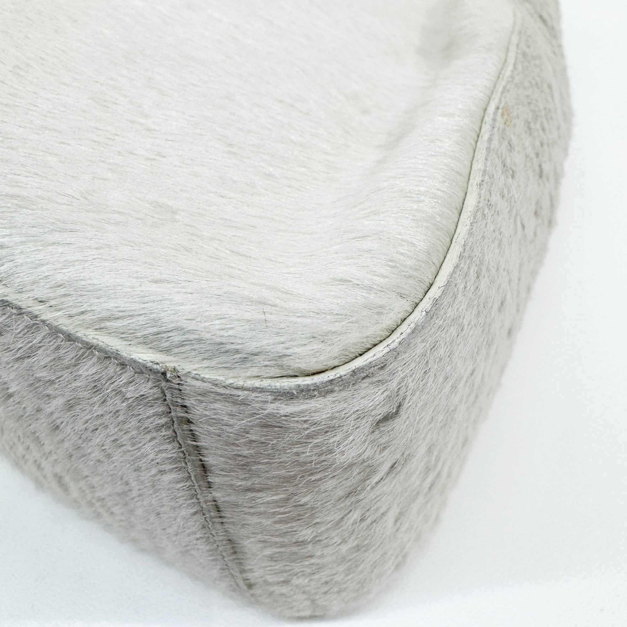 Off-White Pony Hair Hobo Bag