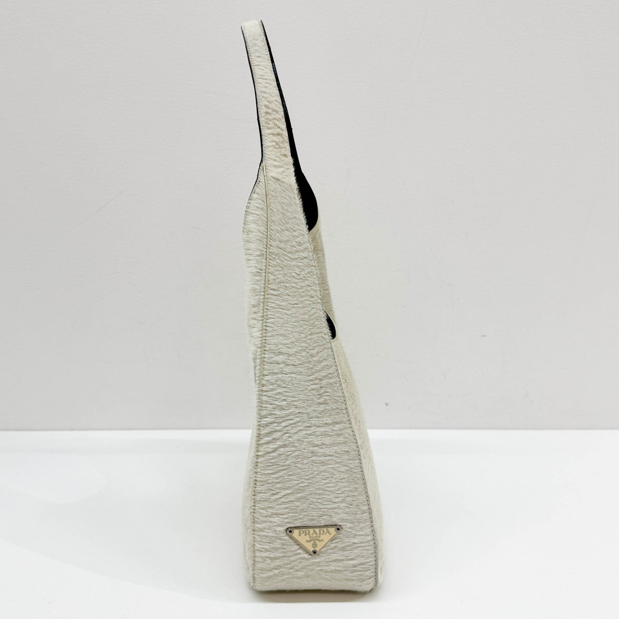 Off-White Pony Hair Hobo Bag