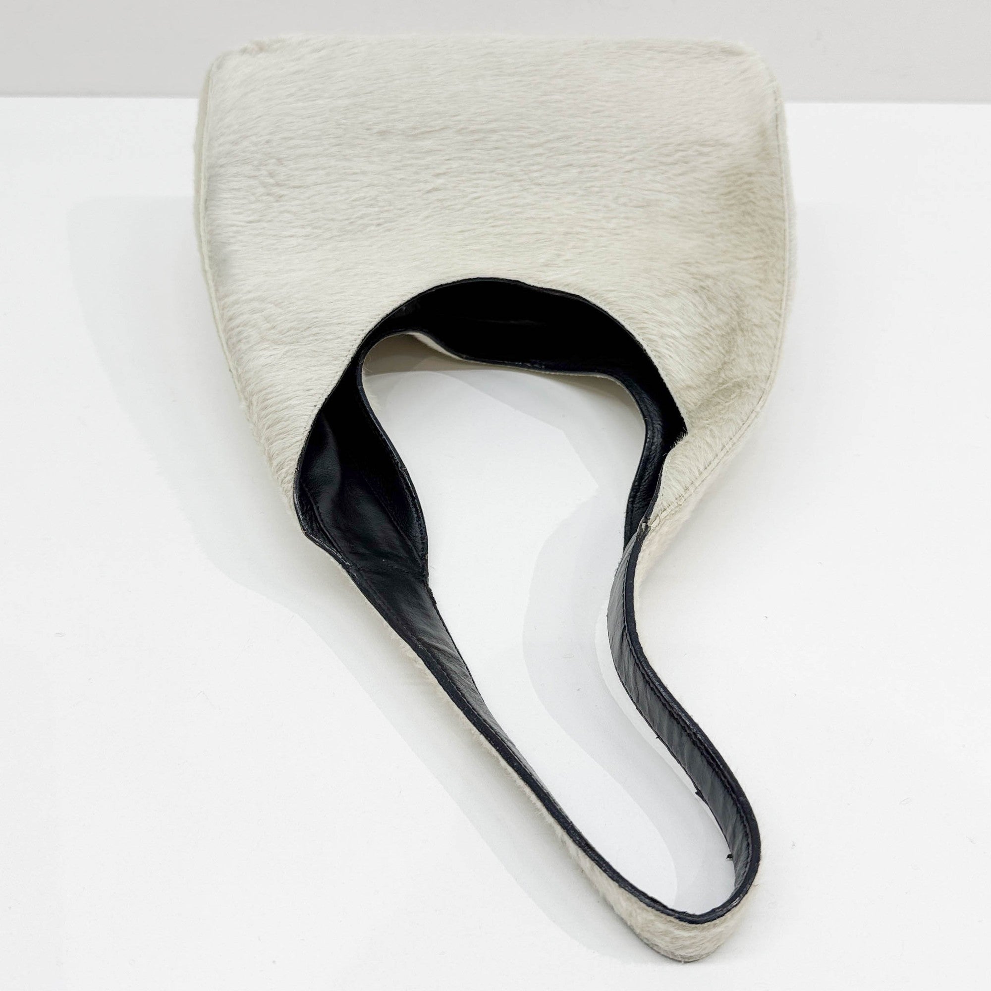 Off-White Pony Hair Hobo Bag