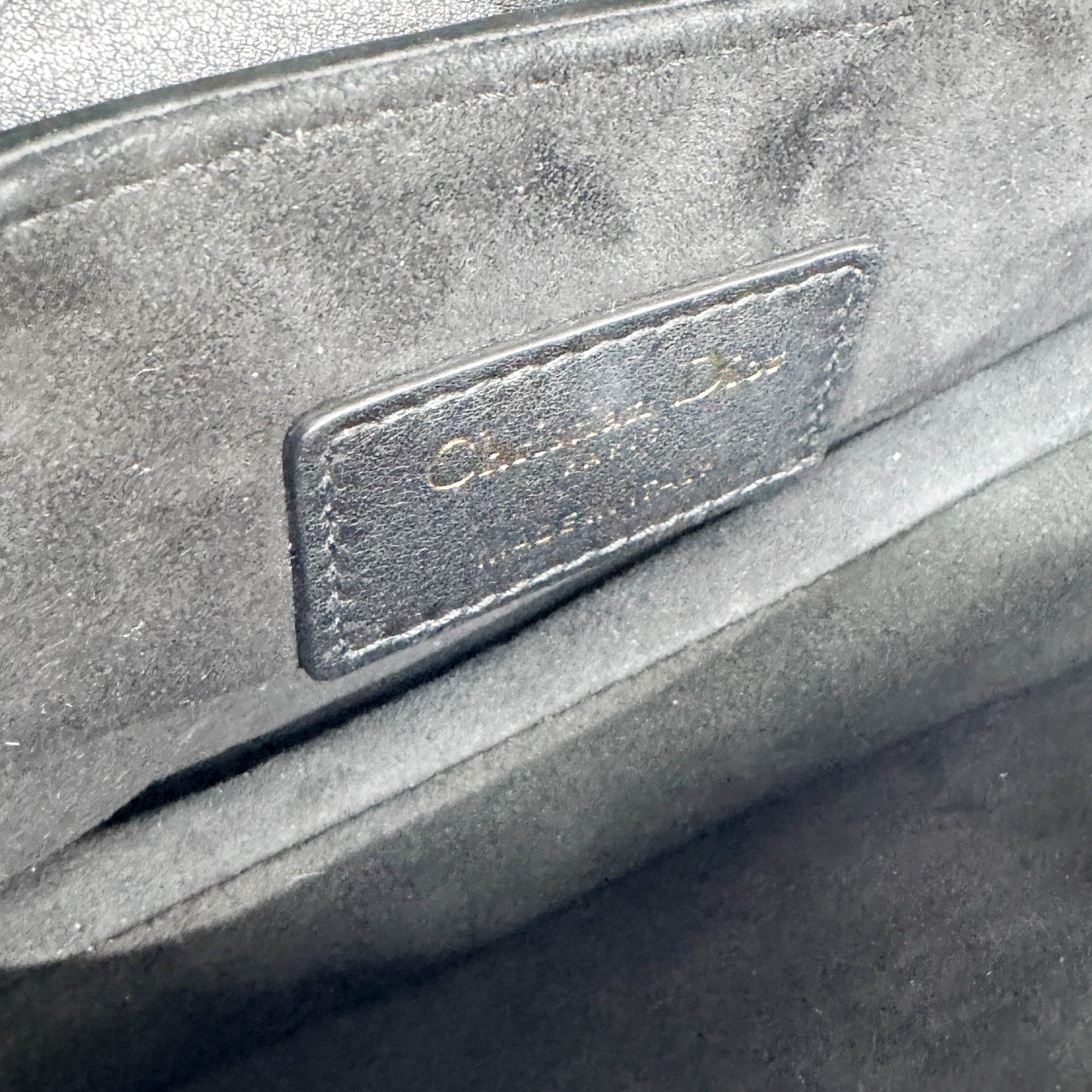 Mini Saddle Beaded Multicolor Coated Canvas Hand Bag