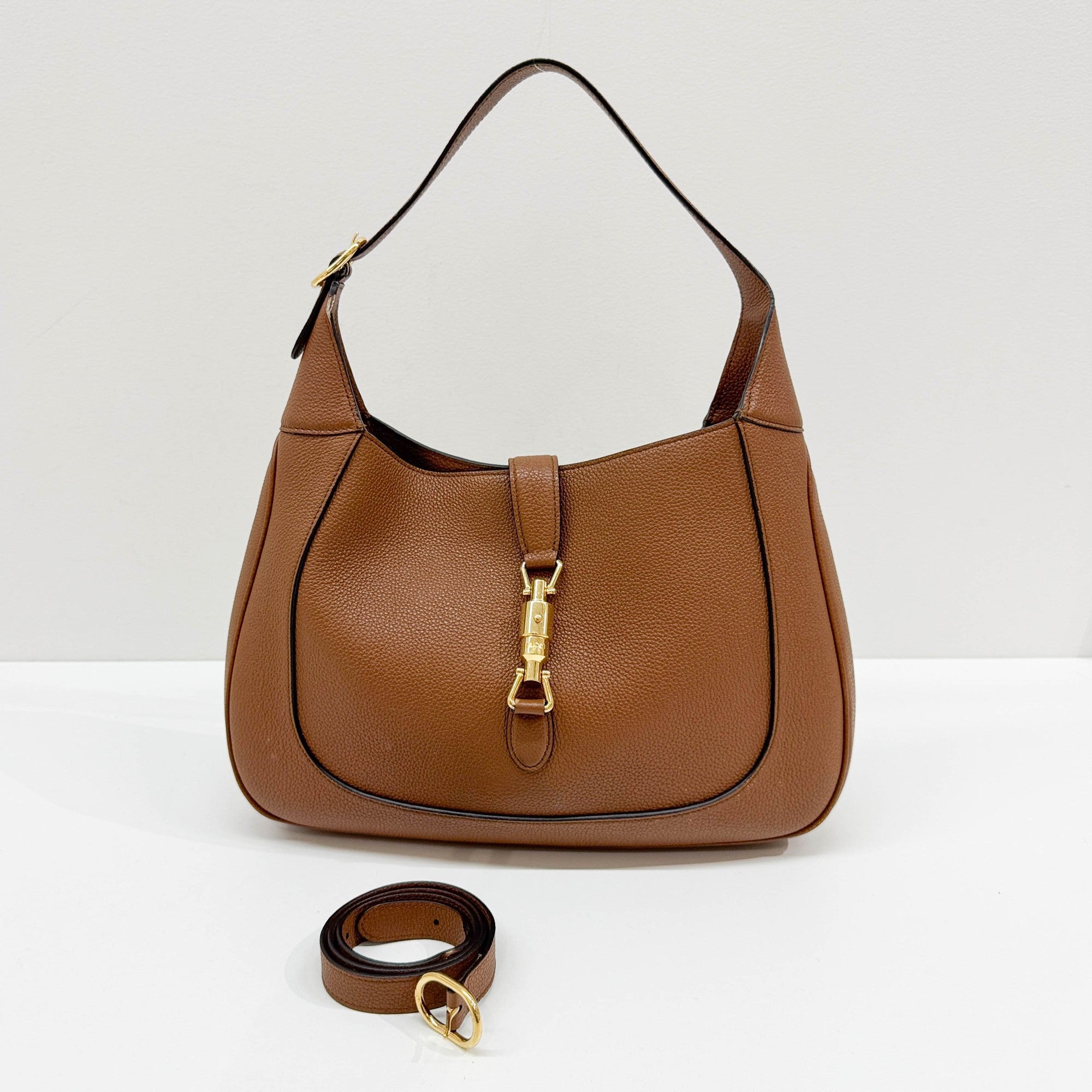 Jackie Brown Leather Shoulder Bag
