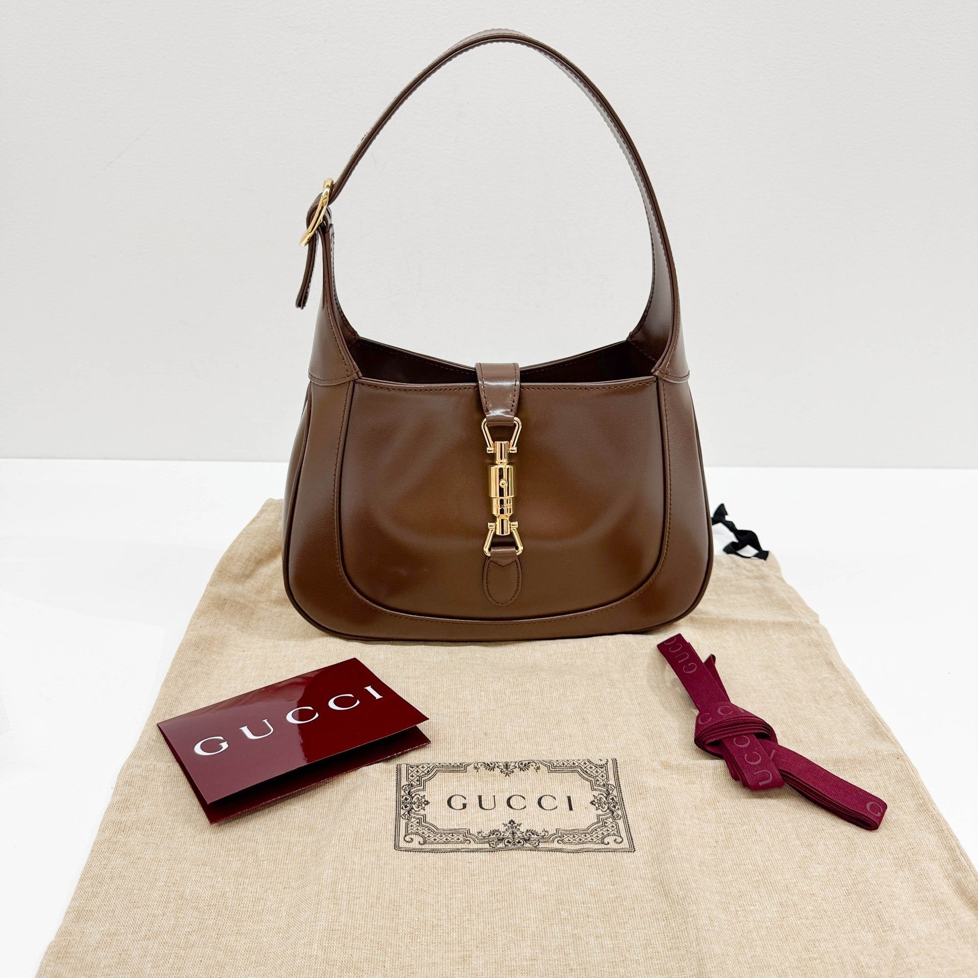 Jackie Brown Leather Shoulder Bag