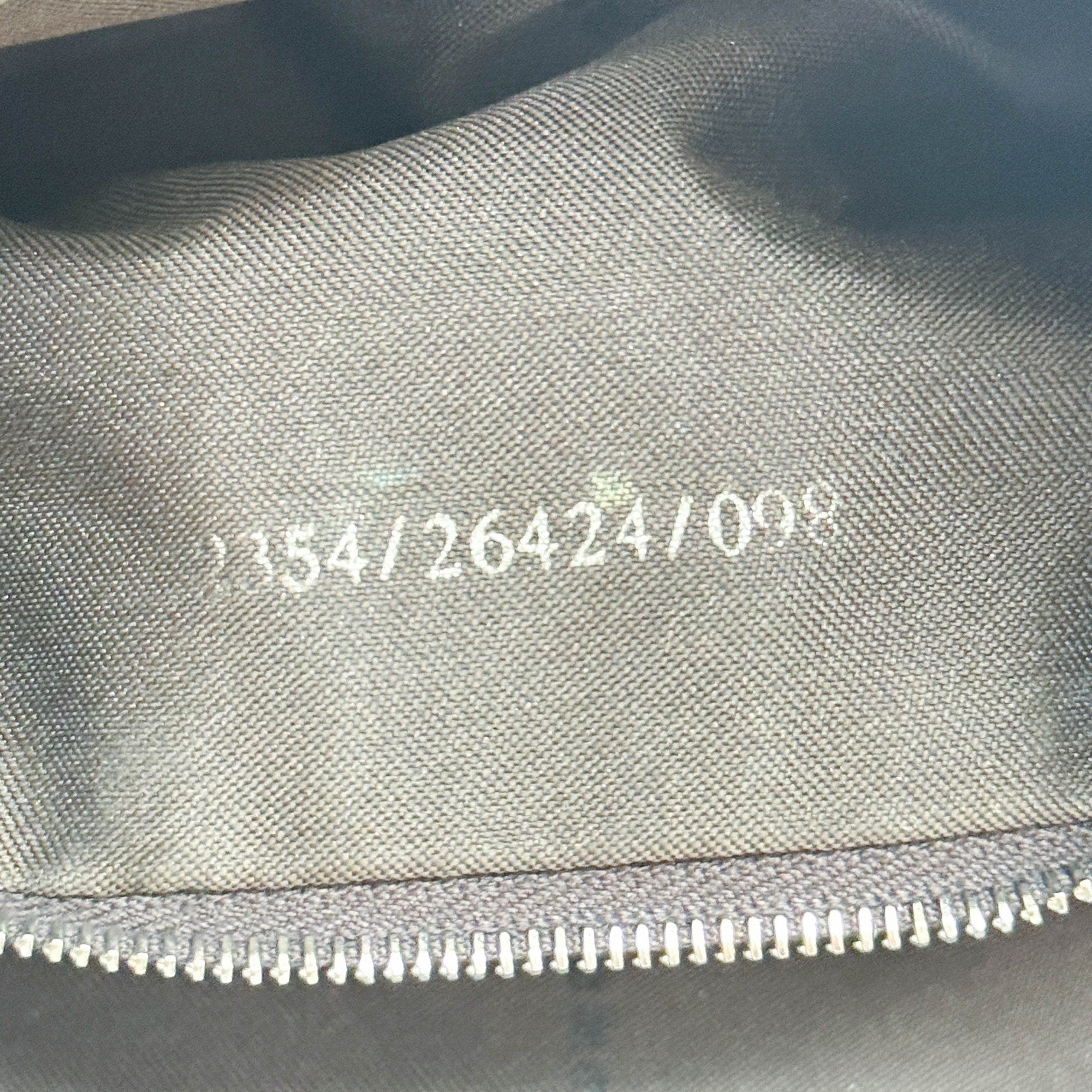 Baguette Blue Denim Shoulder Bag