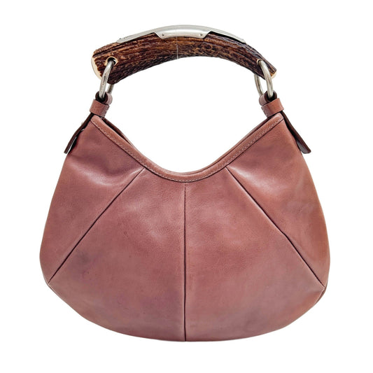 Mombasa Toasted Mauve Leather Hand Bag