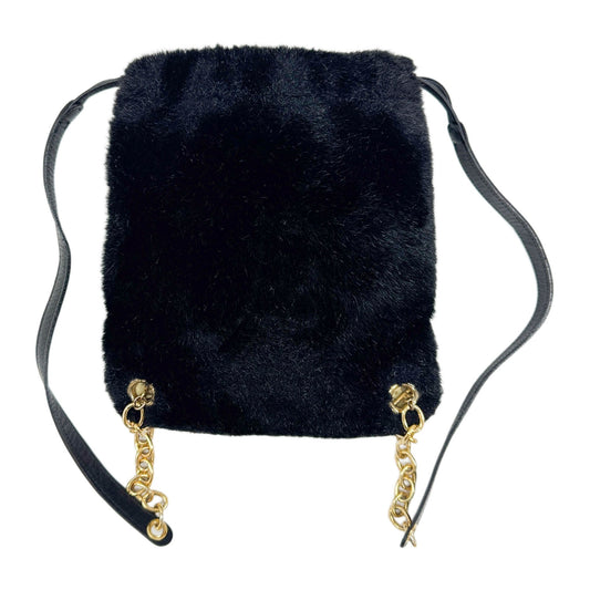 Garavani Sport Mini Black Fur Backpack