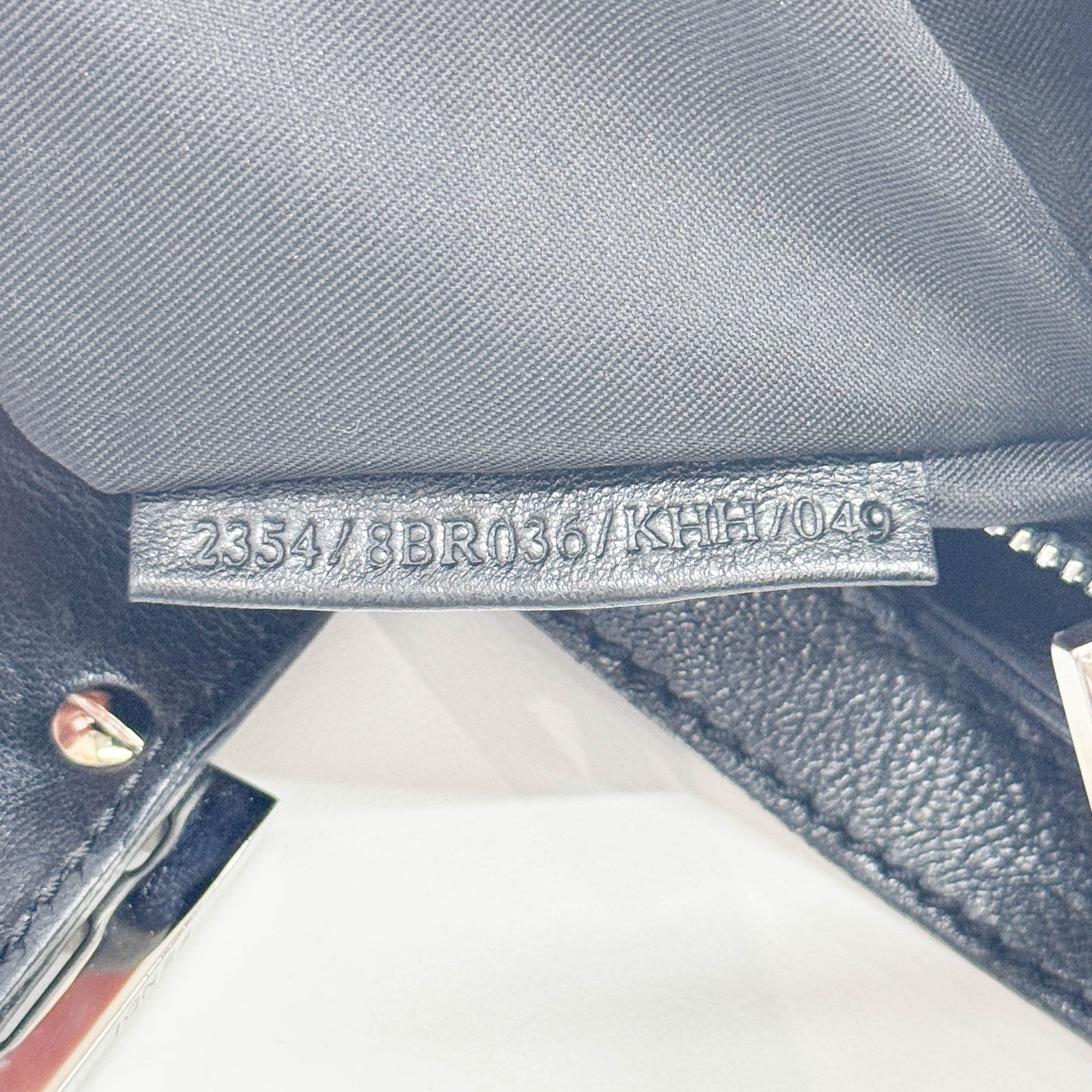 Mamma Baguette Black Leather Shoulder Bag