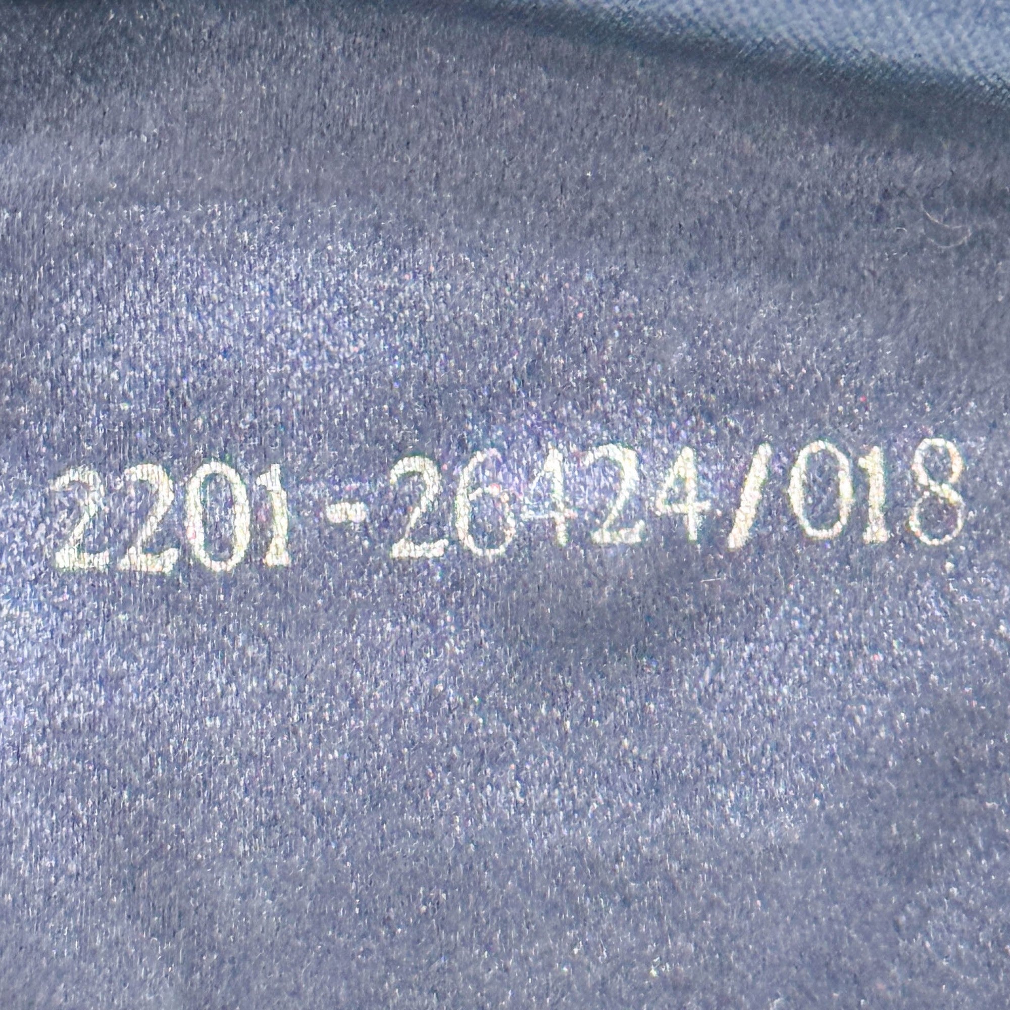 Baguette Blue Sequin Shoulder Bag