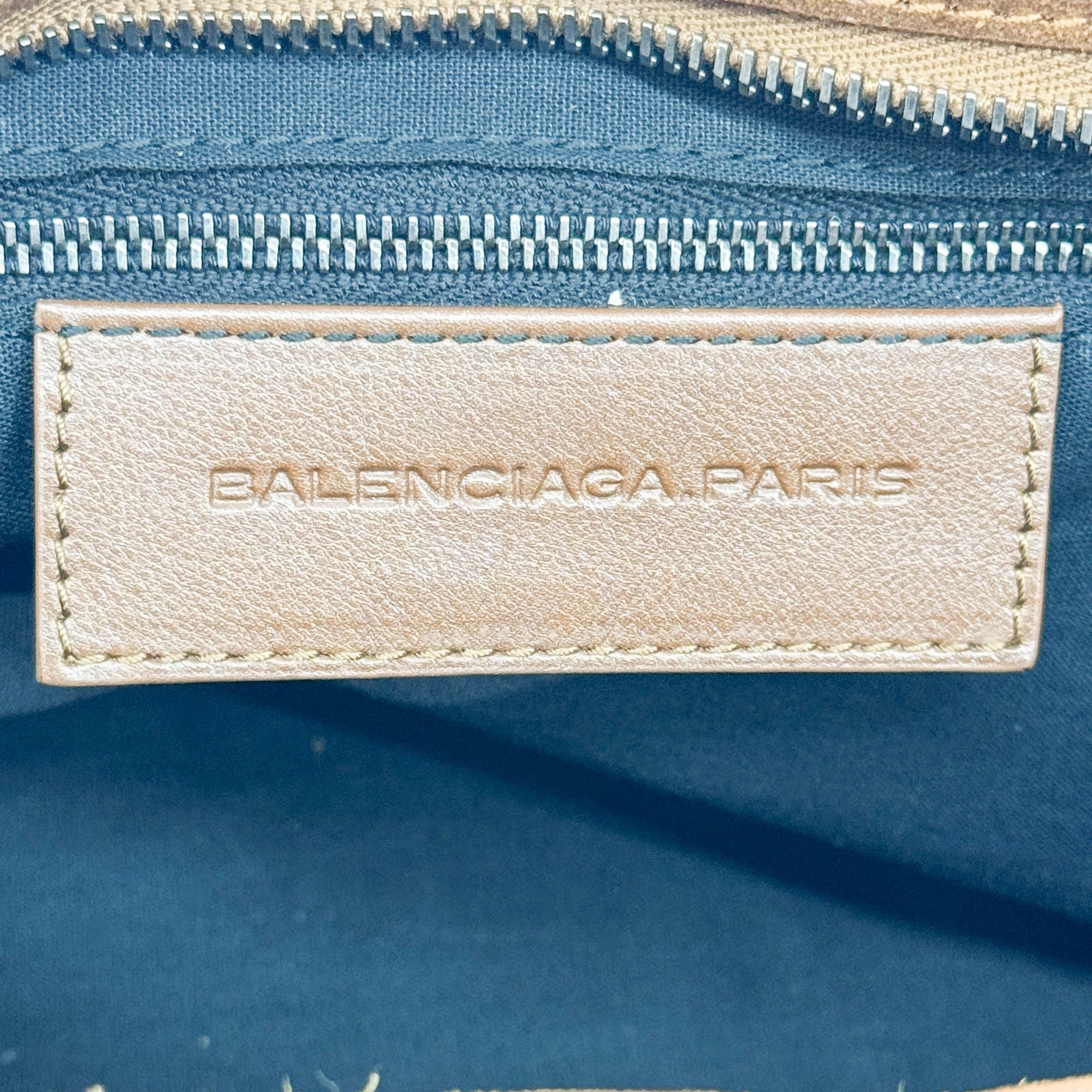 The City Brown Suede Two-Way Bag