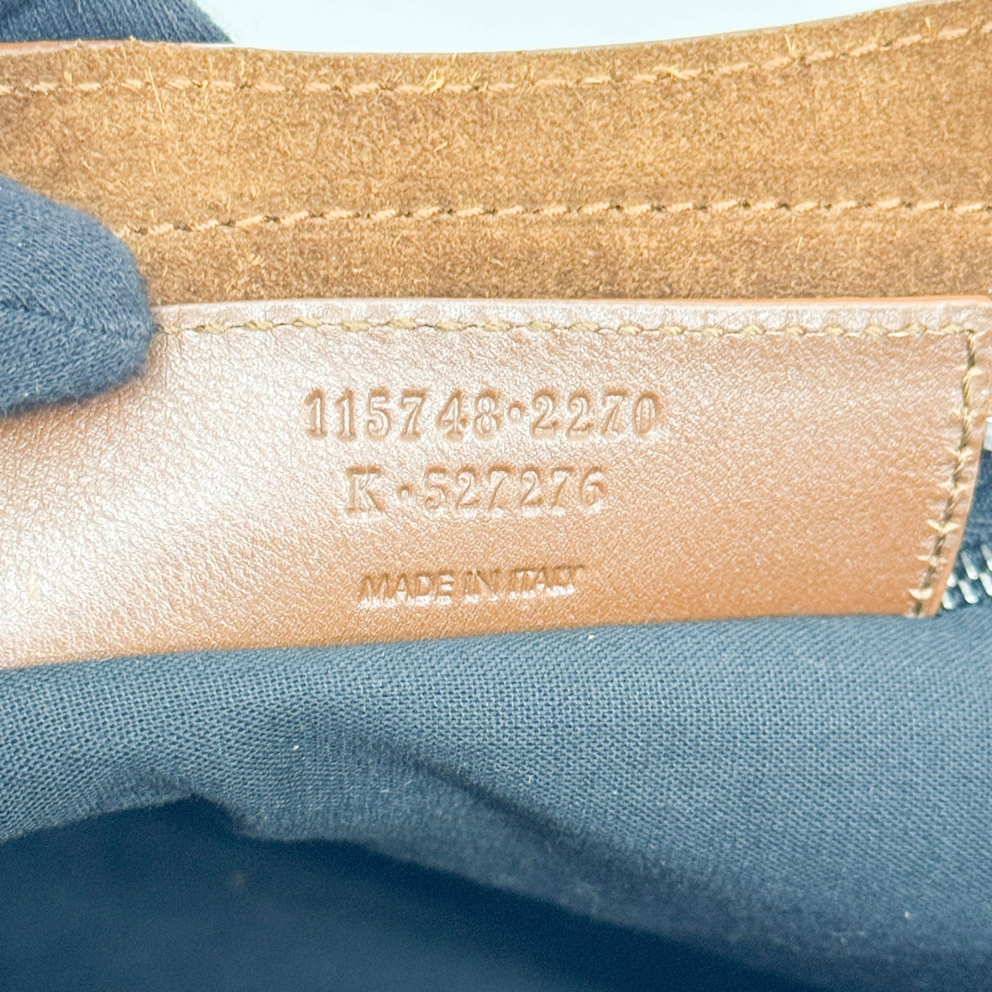 The City Brown Suede Two-Way Bag