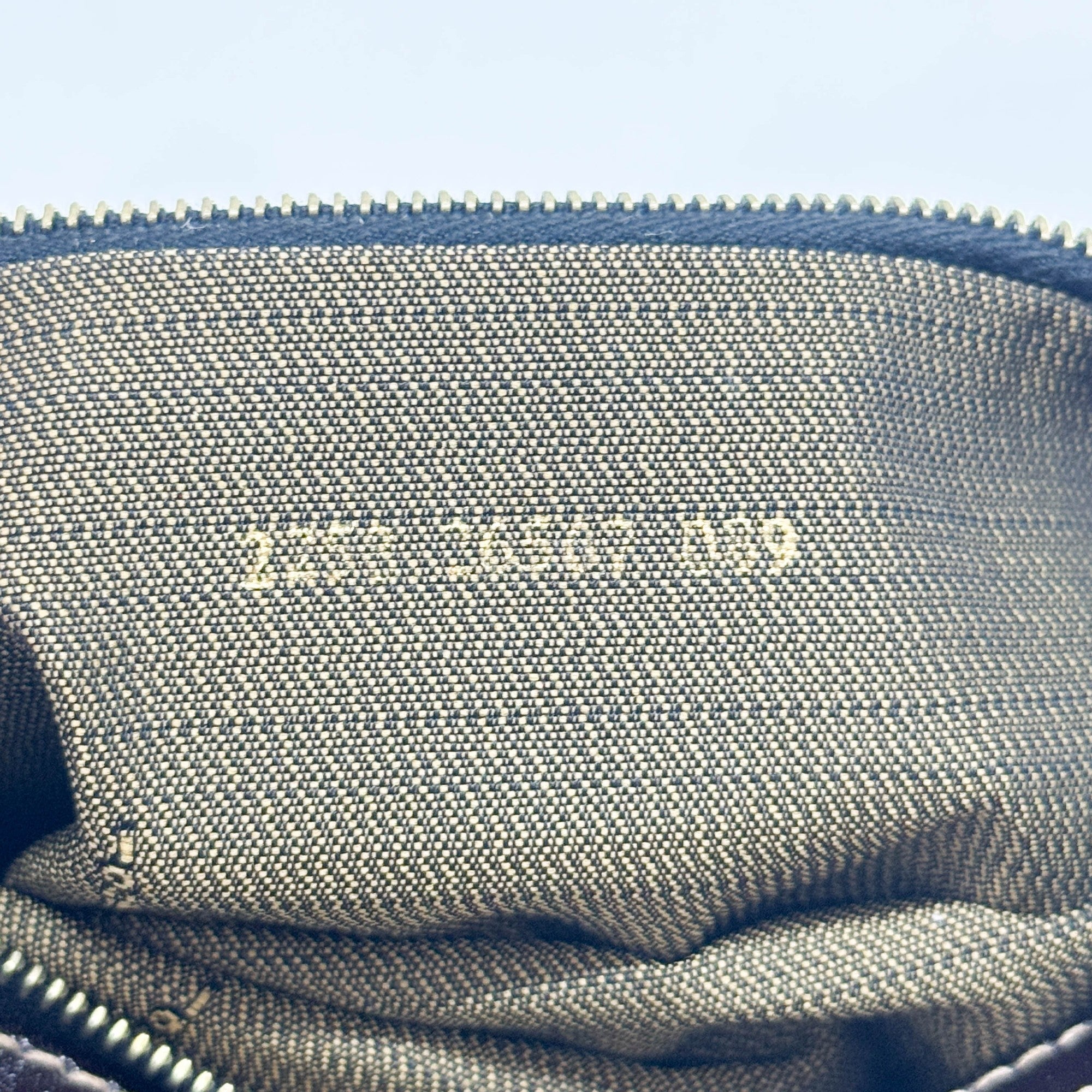 Zucca Brown Canvas Shoulder Bag