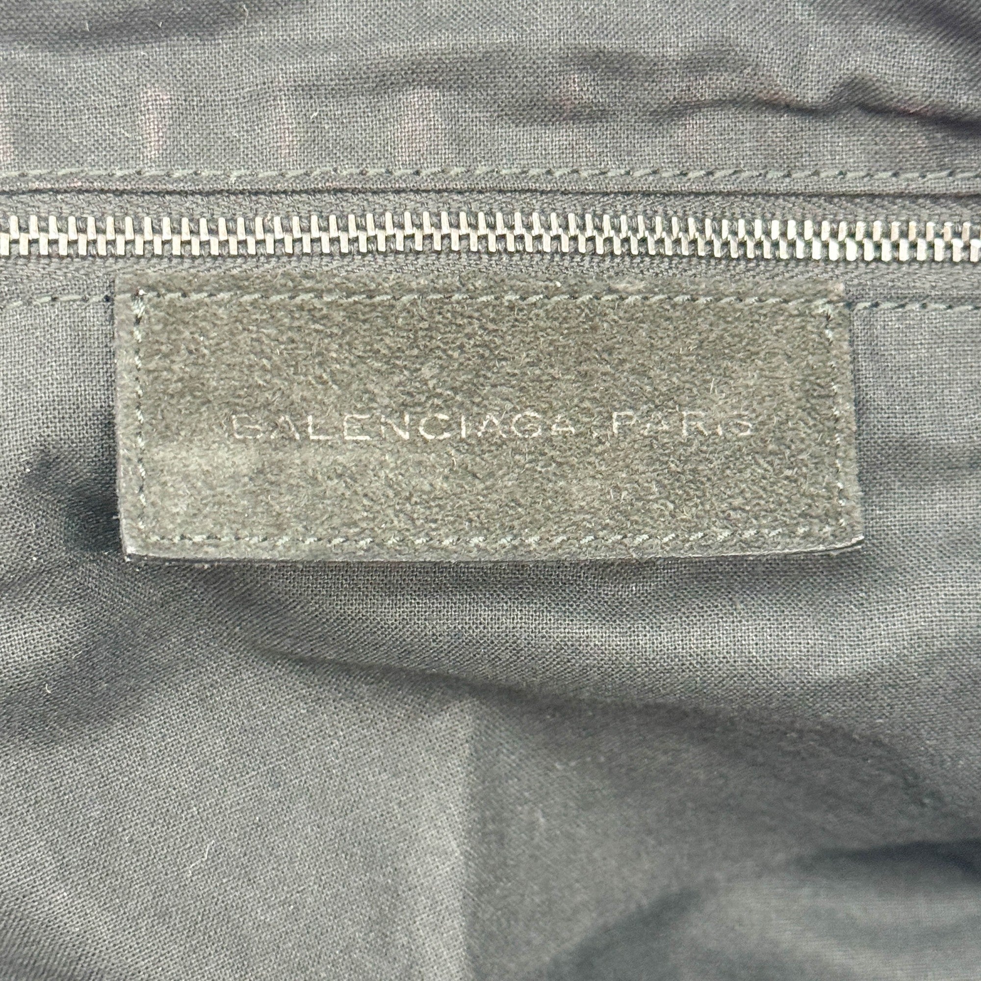 Weekender Black Suede Hand Bag