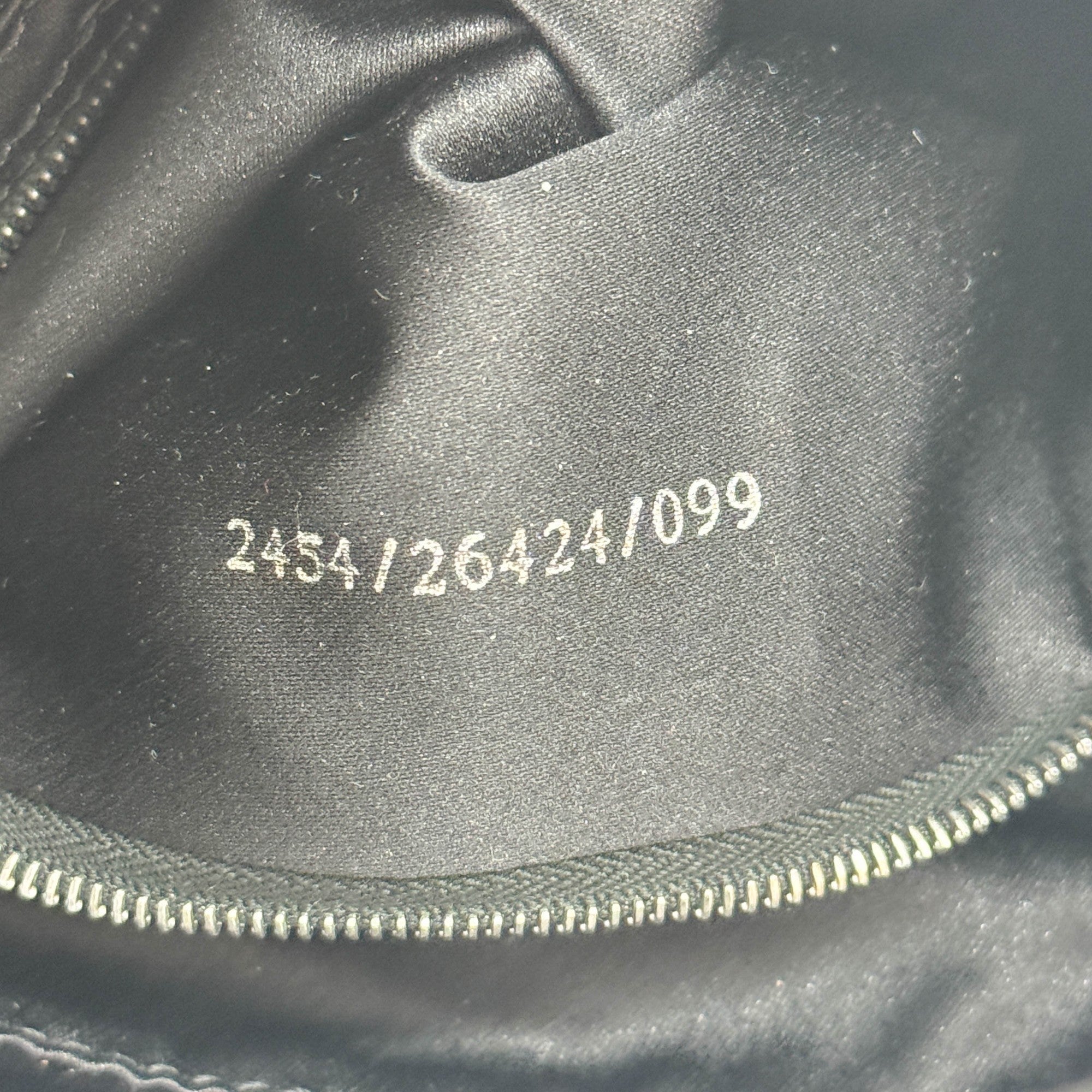 Baguette Black Sequin Shoulder Bag