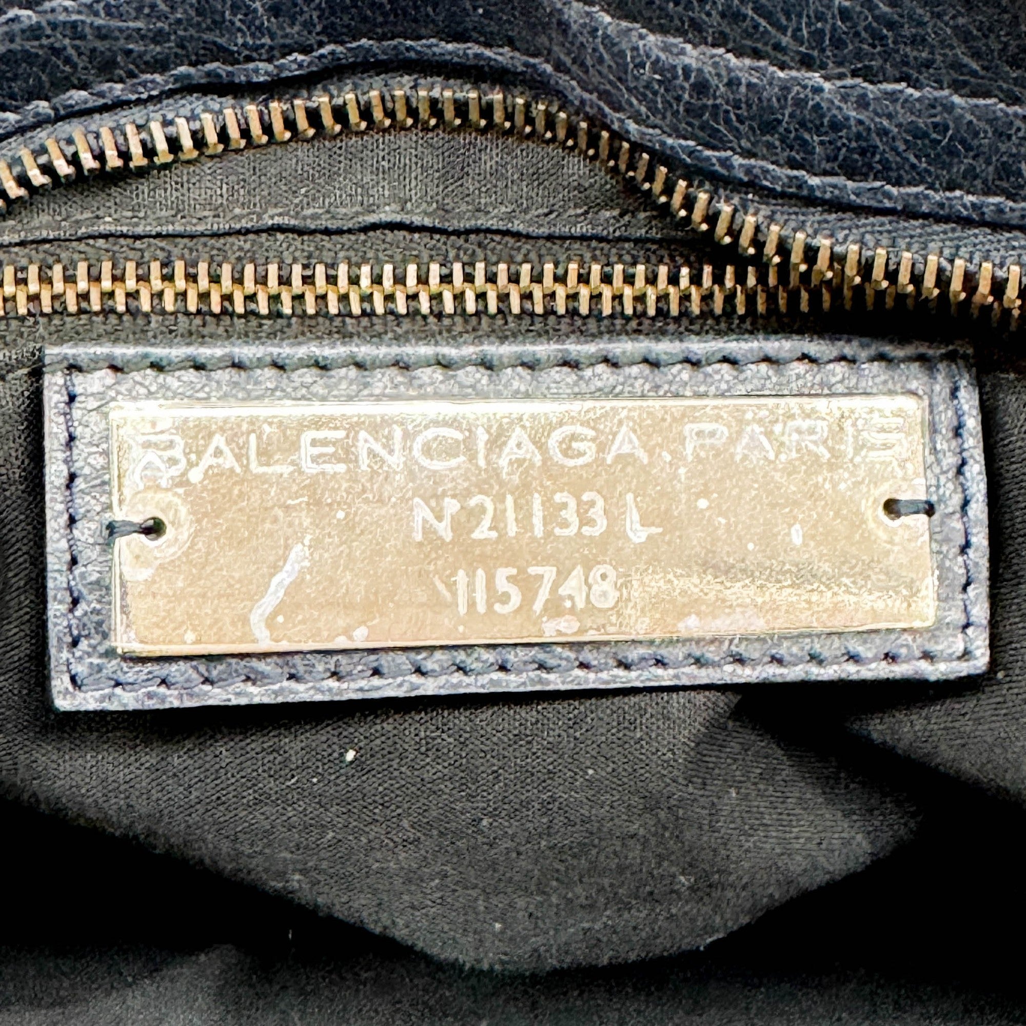 The City Navy Blue Two Way Bag