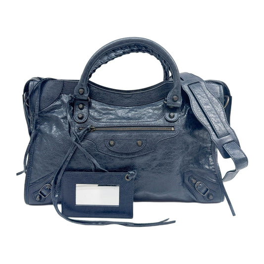 The City Navy Blue Two Way Bag