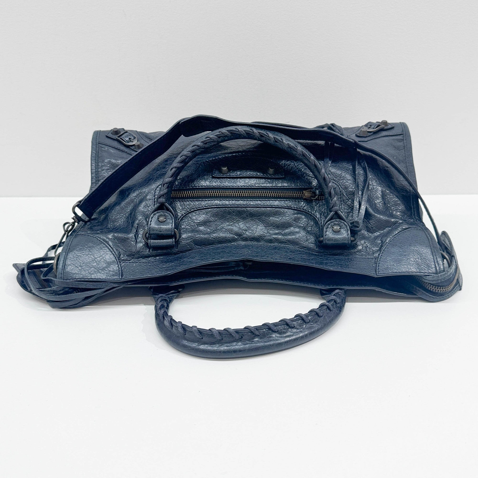 The City Navy Blue Two Way Bag