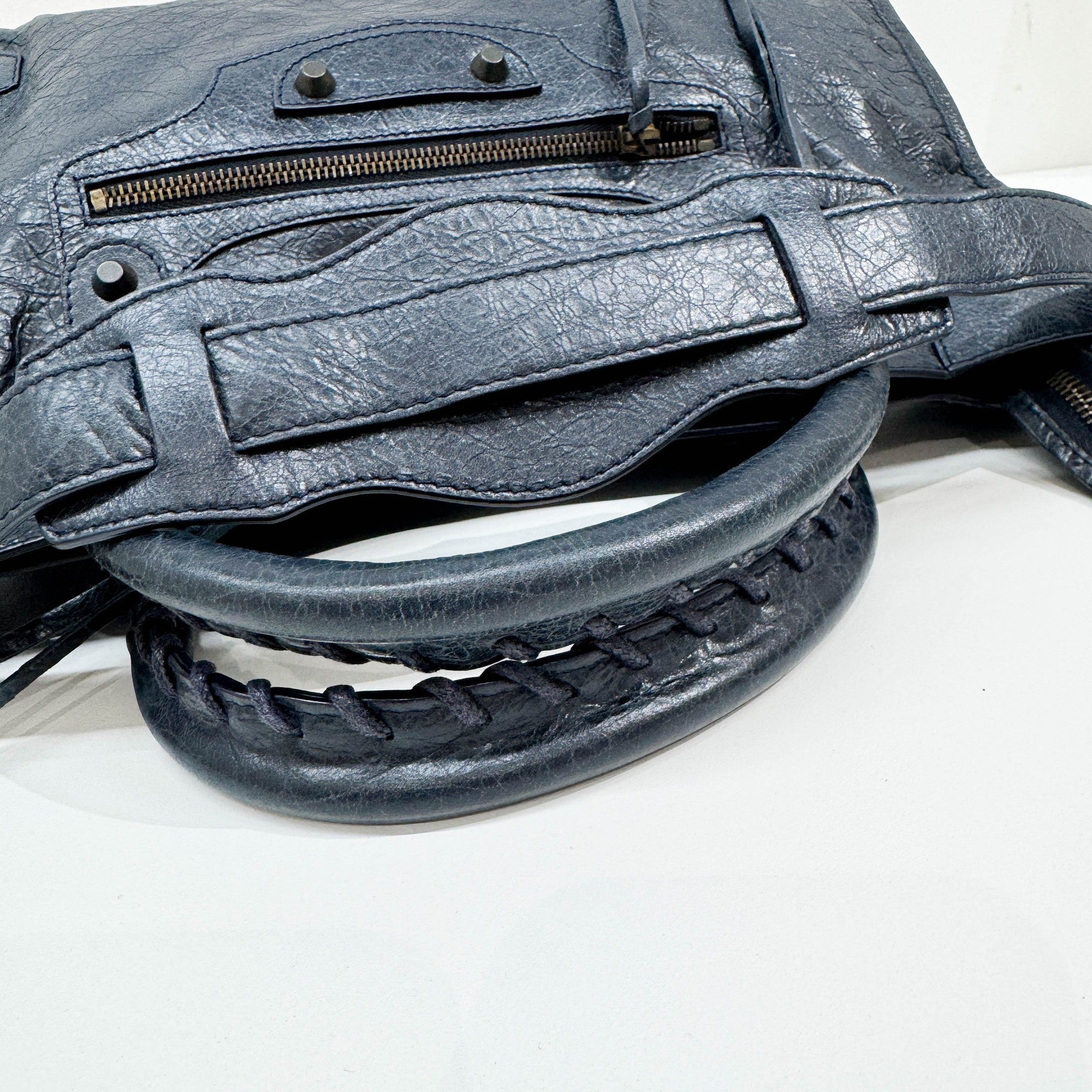The City Navy Blue Two Way Bag