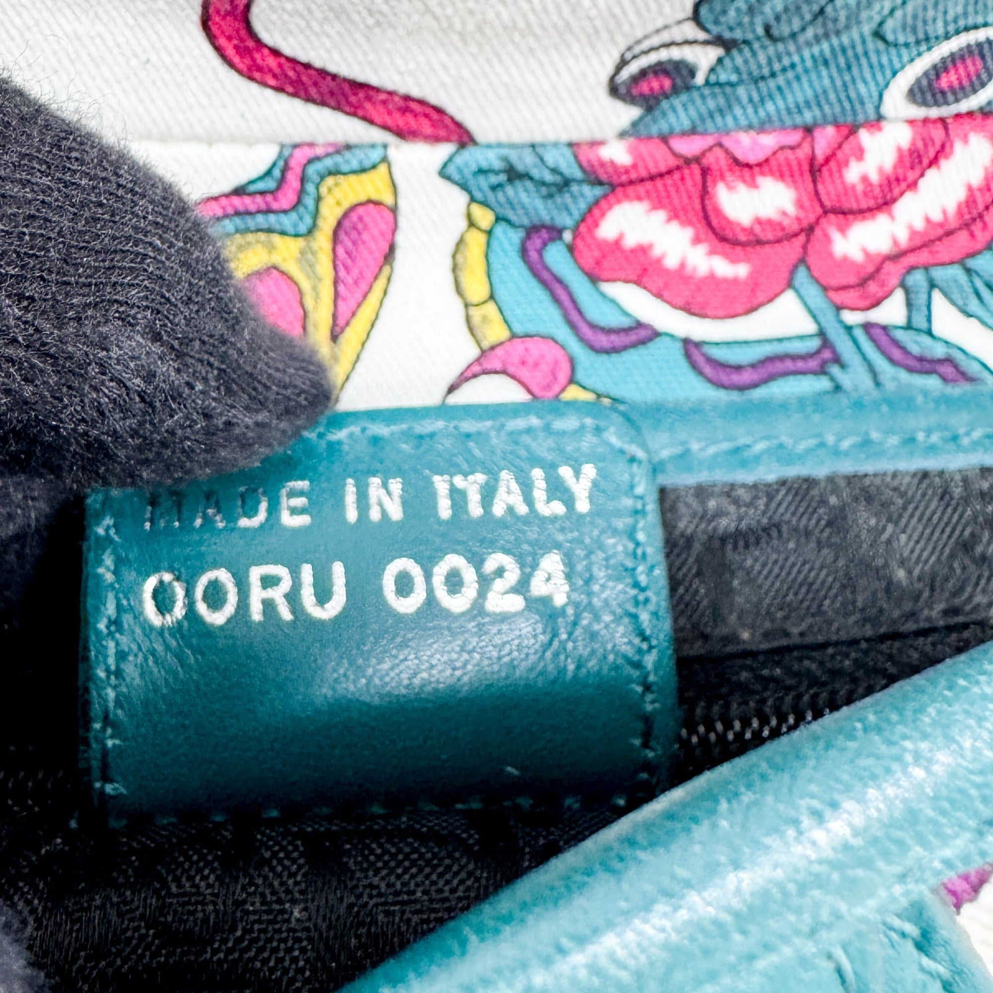 Saddle "Loves John" White Canvas Shoulder Bag