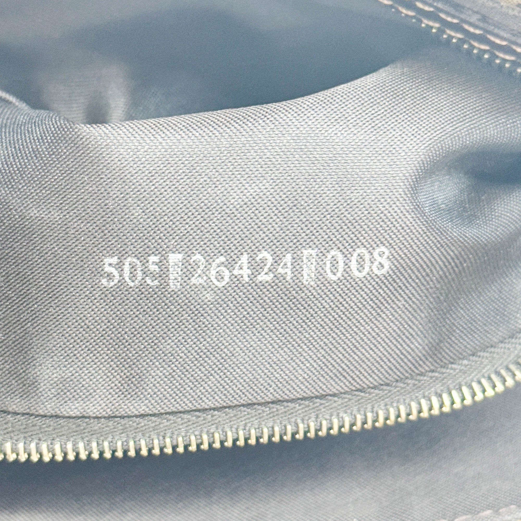 Baguette Brown Zucchino Shoulder Bag