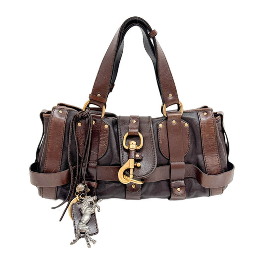 Kerala Brown Leather Shoulder Bag