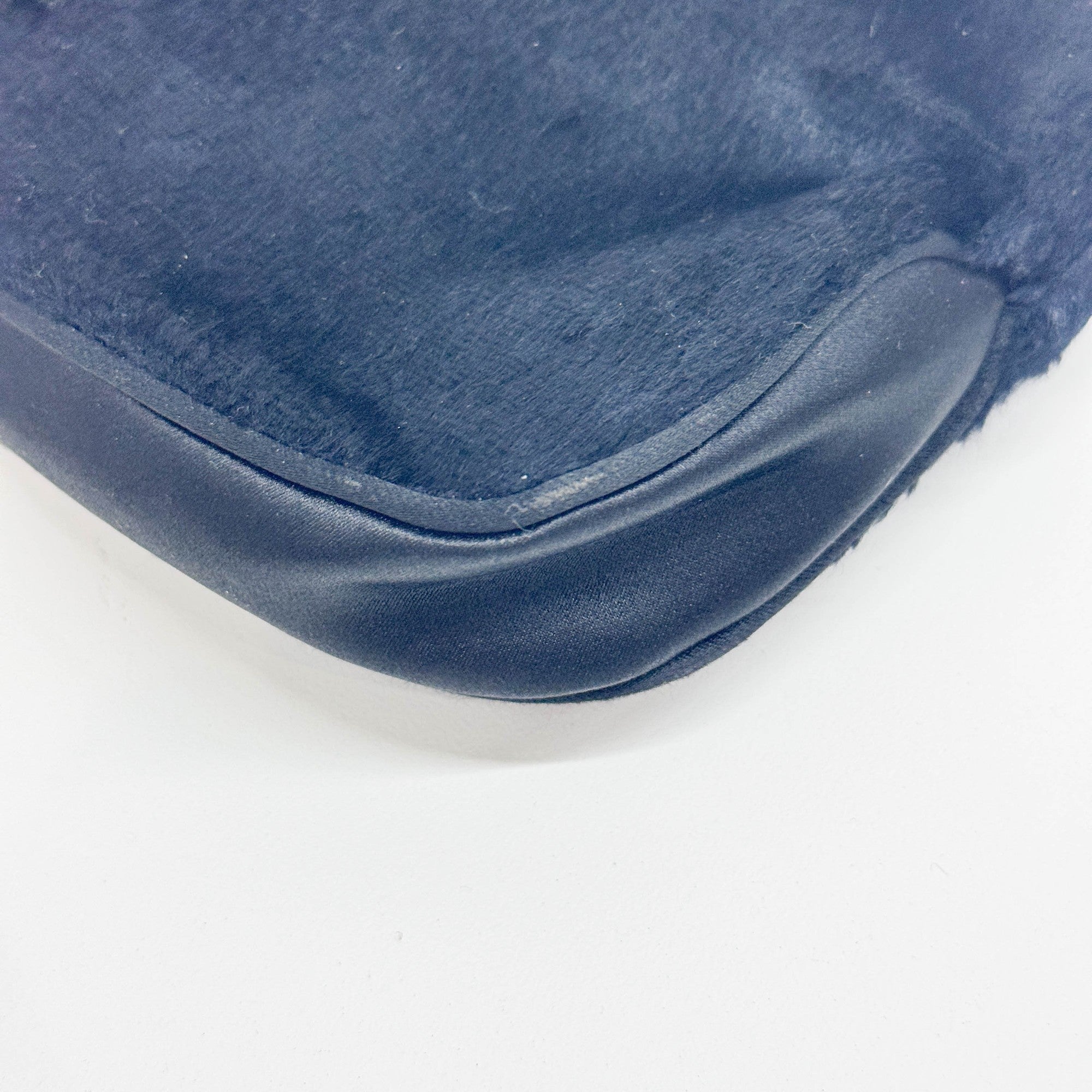 Mini Jackie in Black Pony Hair Handle Bag