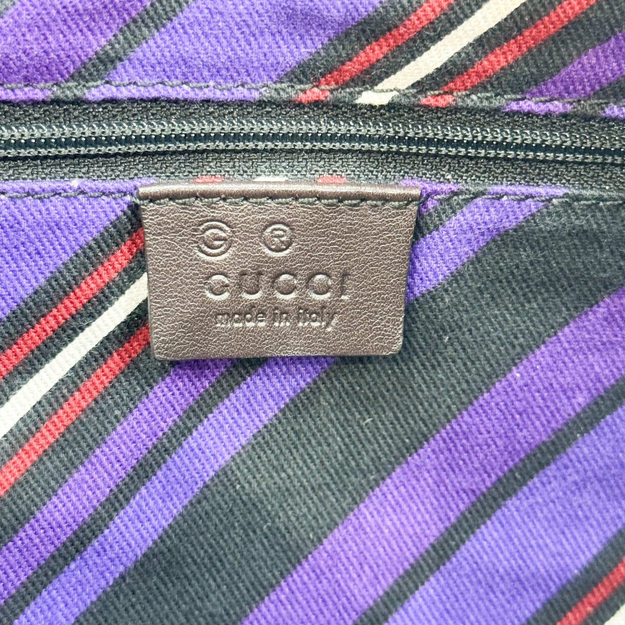 Tan Guccisima Leather Shoulder Bag