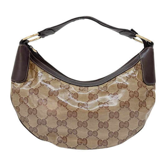 Tan Guccisima Leather Shoulder Bag