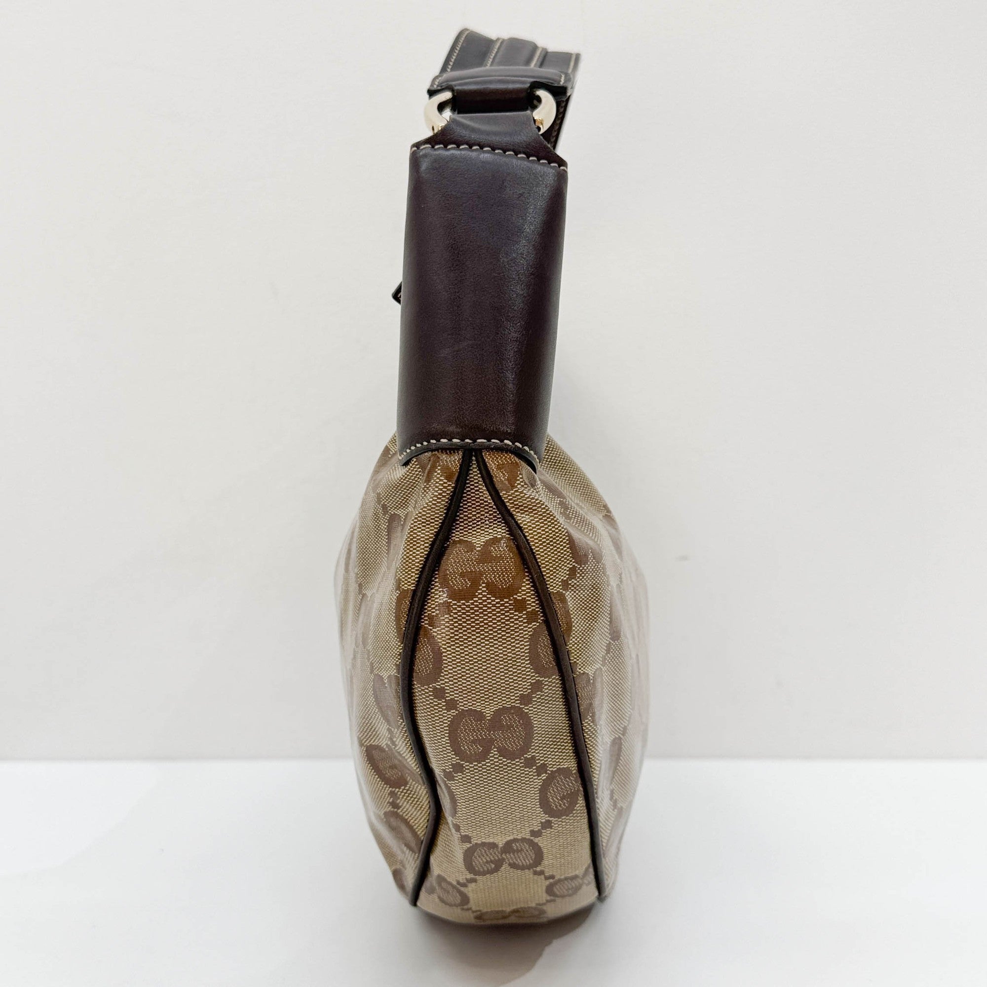 Tan Guccisima Leather Shoulder Bag