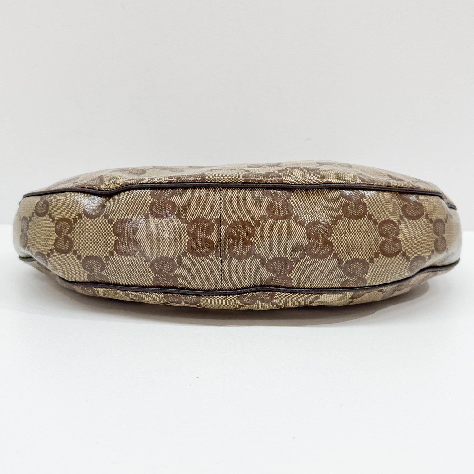 Tan Guccisima Leather Shoulder Bag