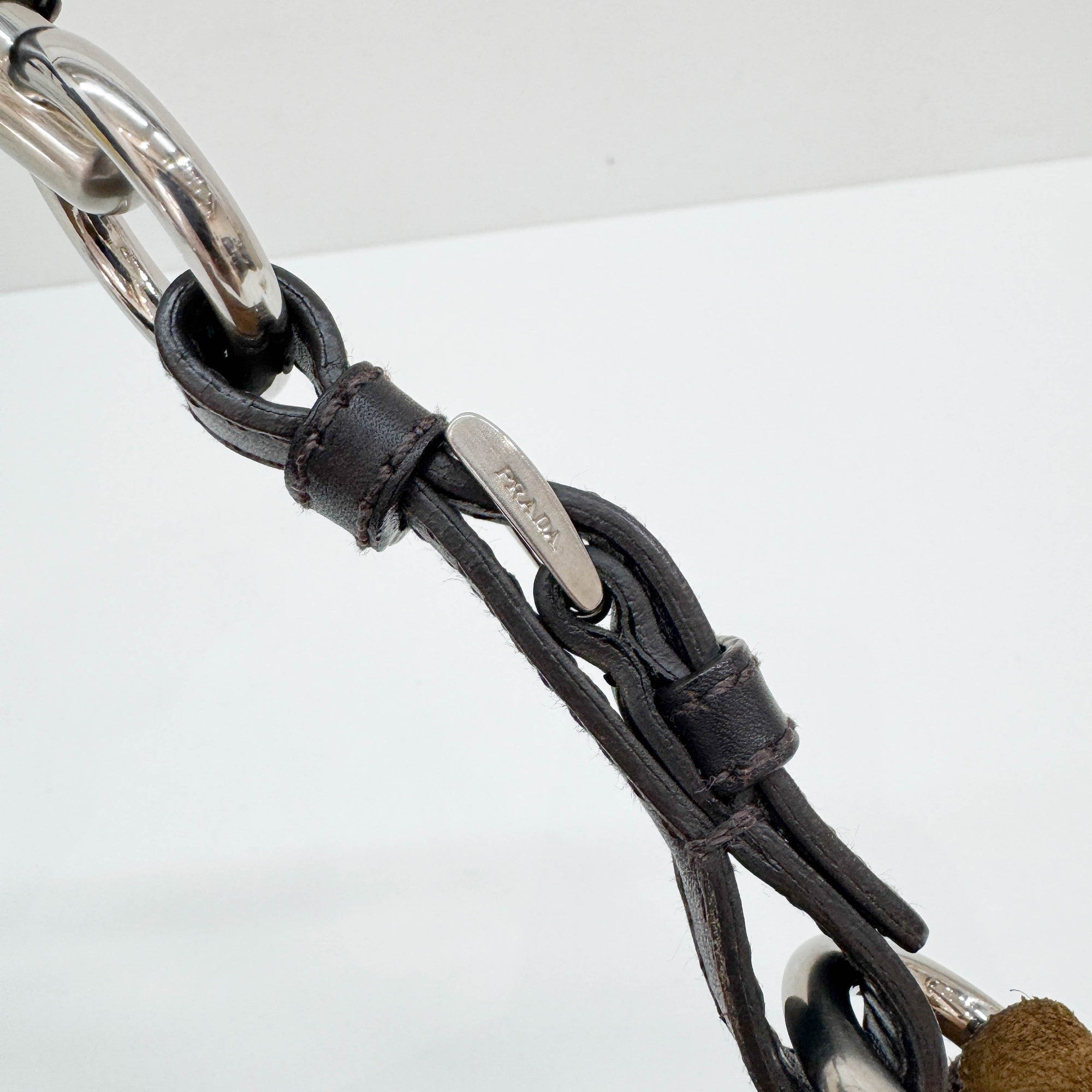 Brown Suede Shoulder Bag