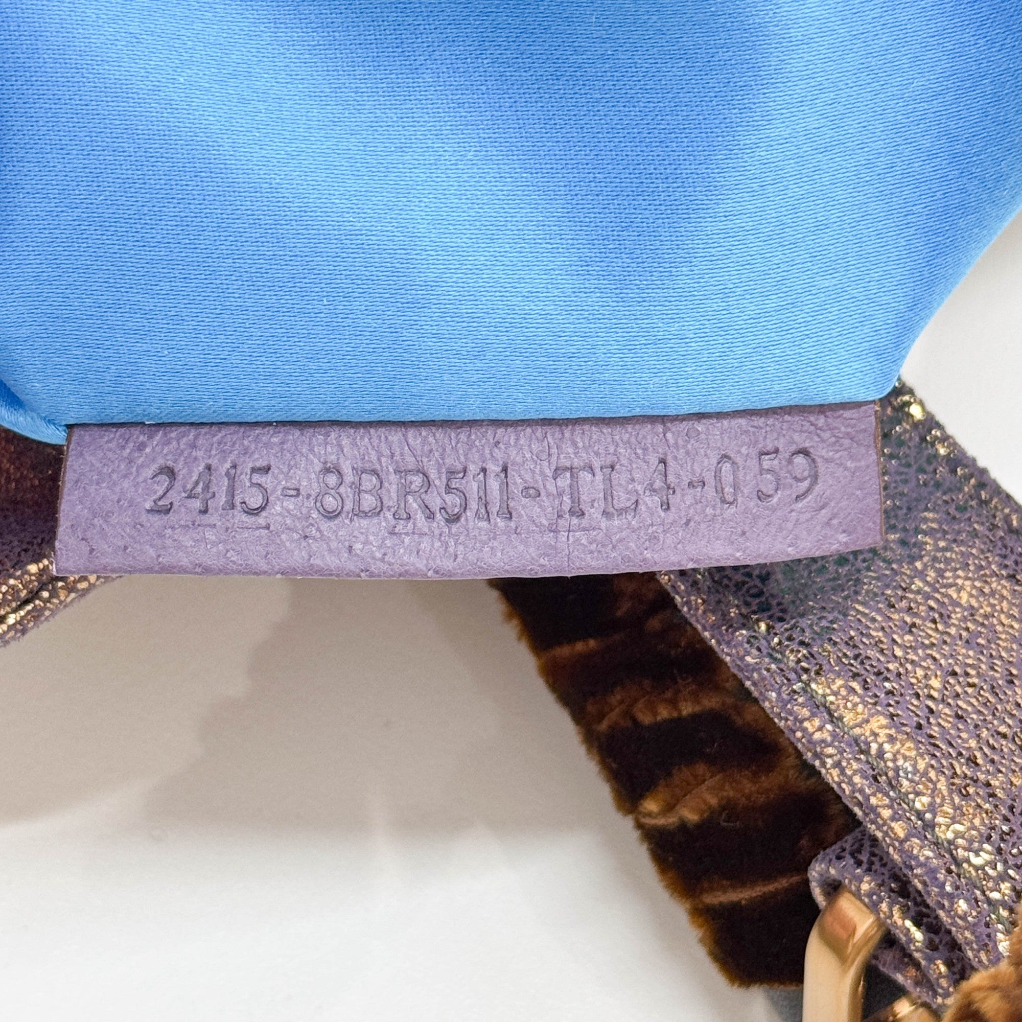 Spy Squirrel Embroidered Bordeaux Velvet Shoulder Bag