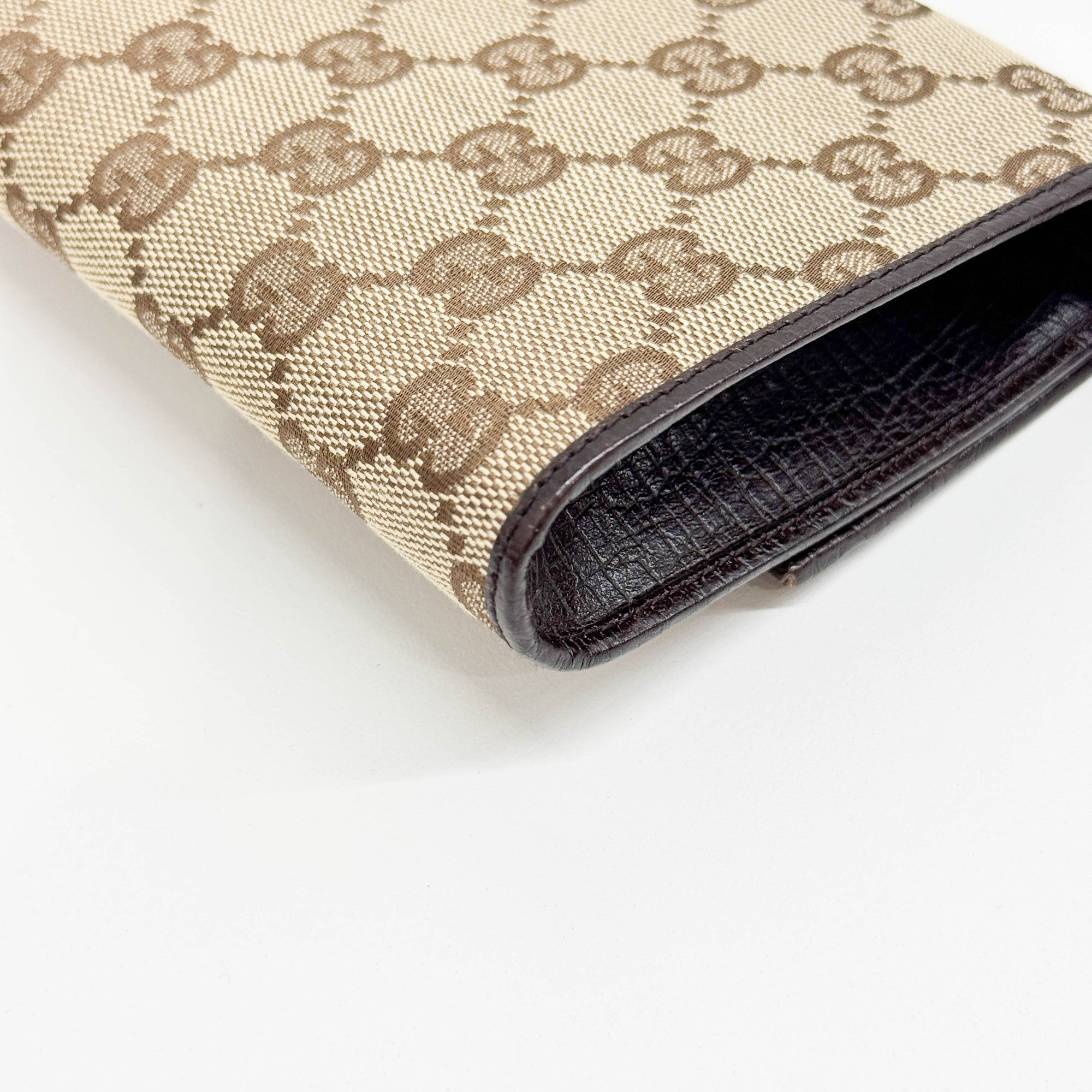 Bamboo Bullet Brown GG Canvas Shoulder Bag