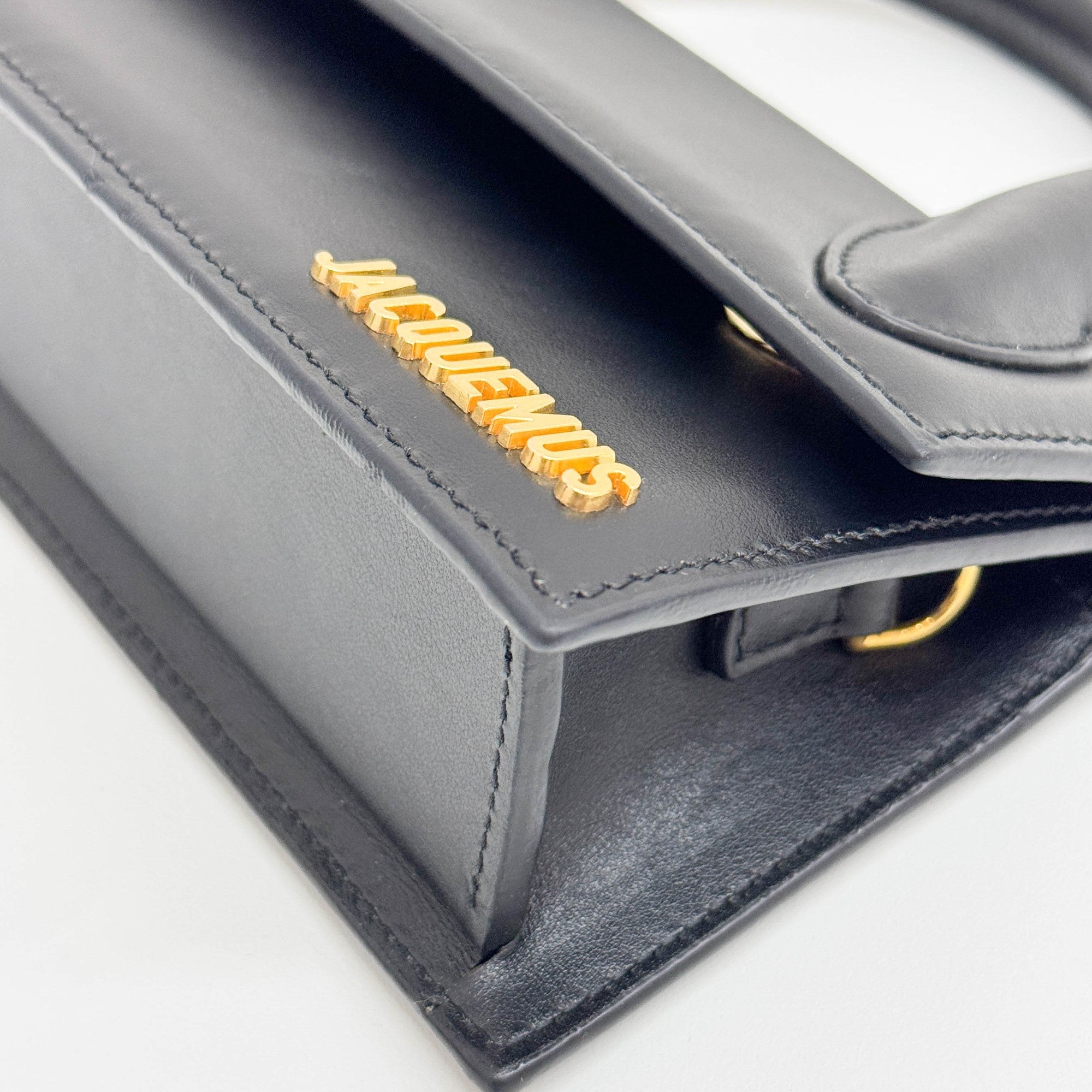 Le Chiquito Black Leather Two Way Bag