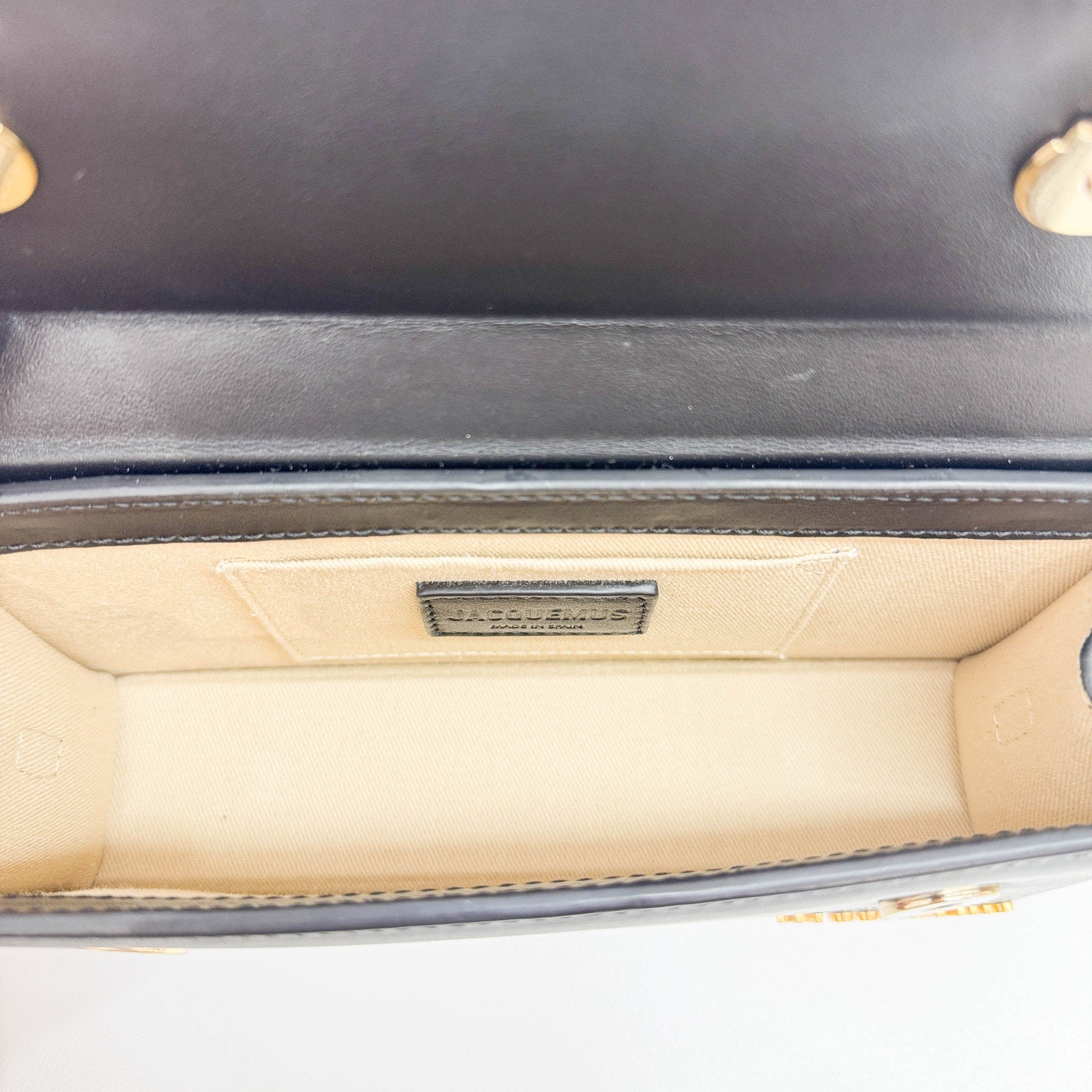 Le Chiquito Black Leather Two Way Bag