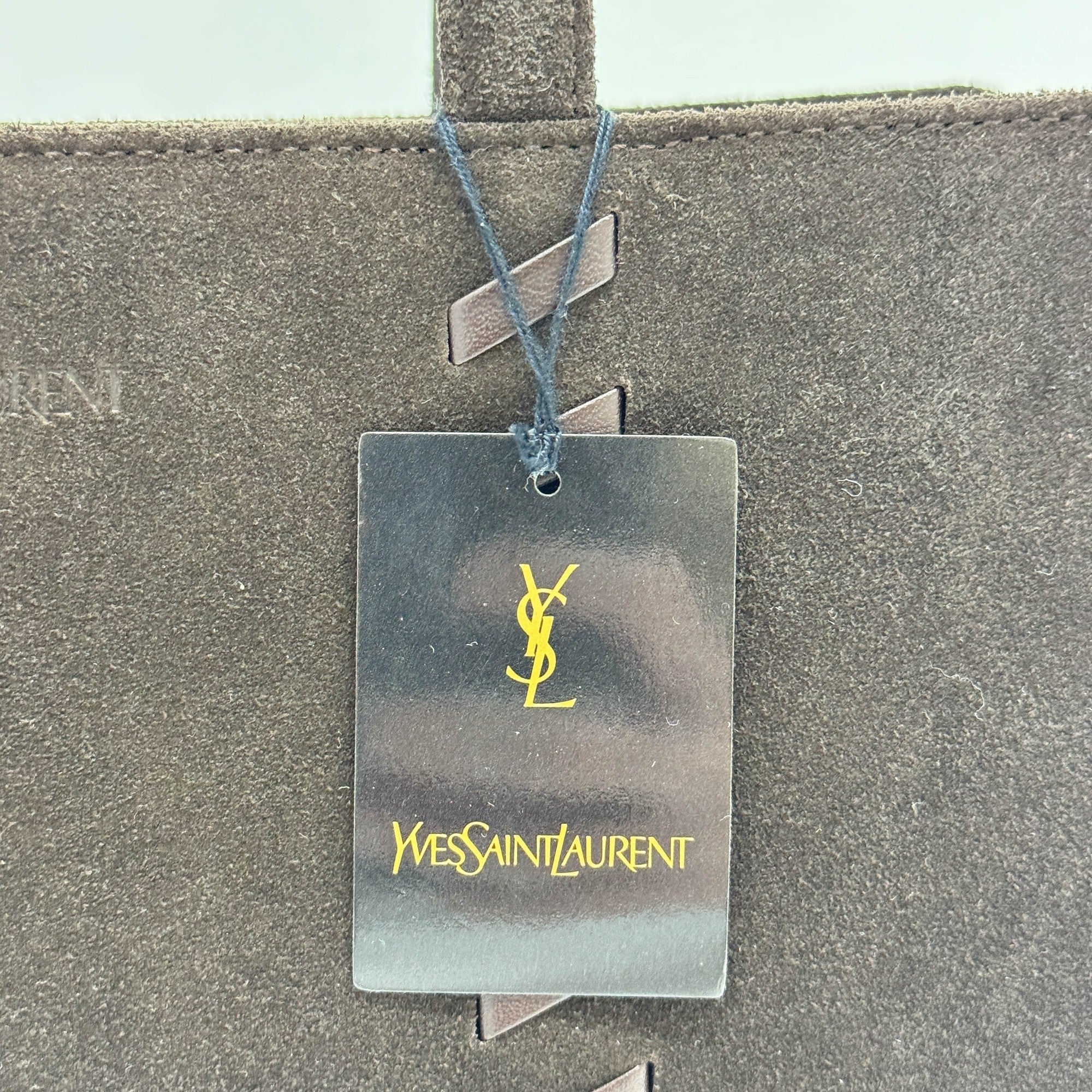 Brown Suede Shoulder Bag